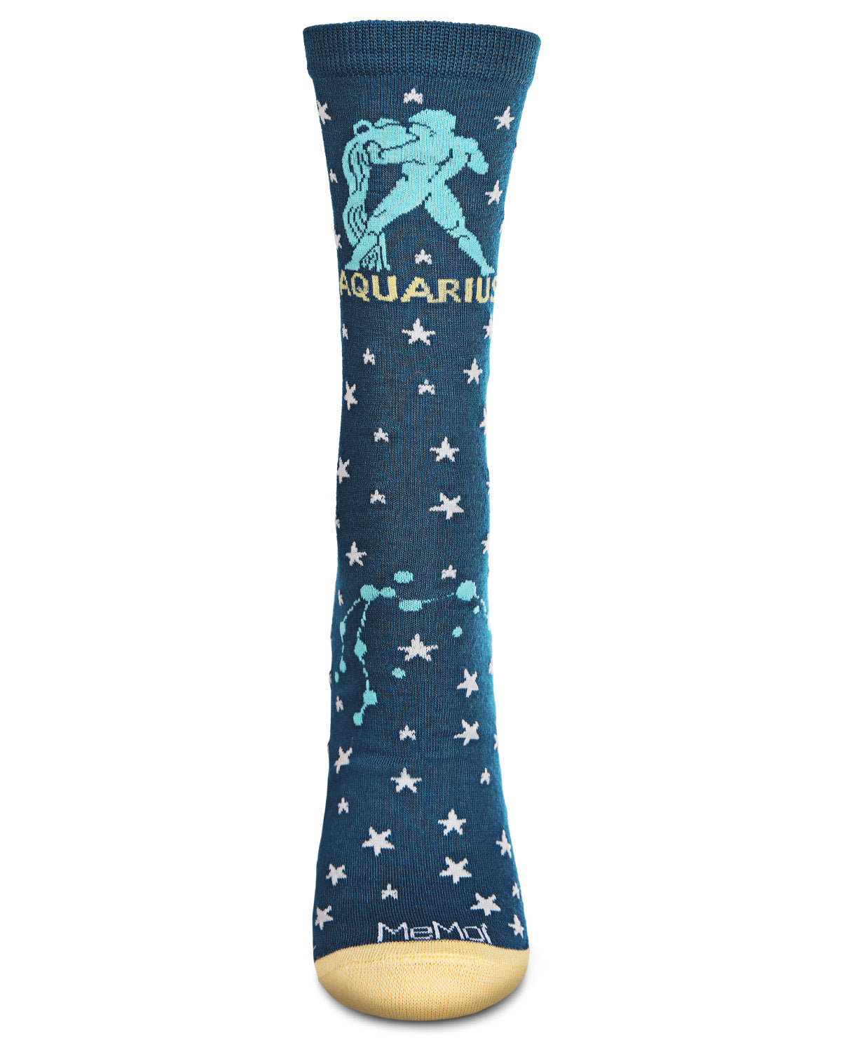 Women's Aquarius Zodiac Sign Crew Socks