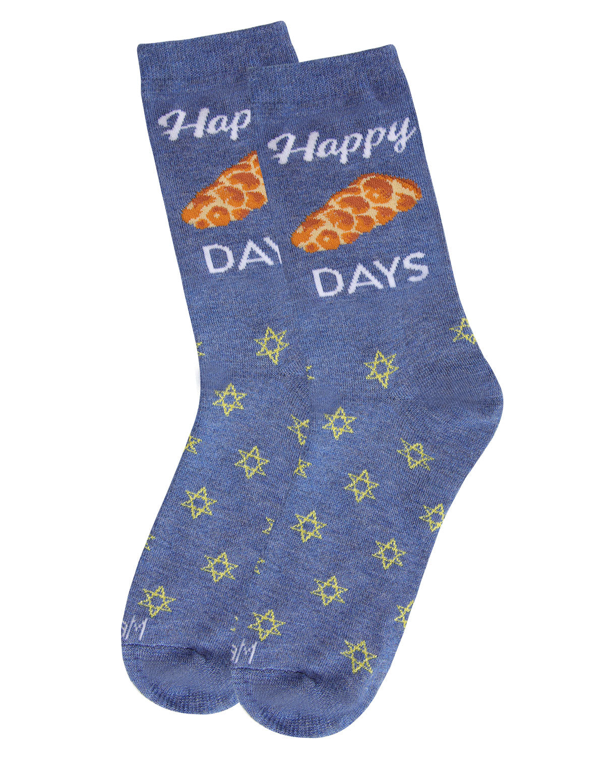 Happy Challah Days Holiday Crew Socks