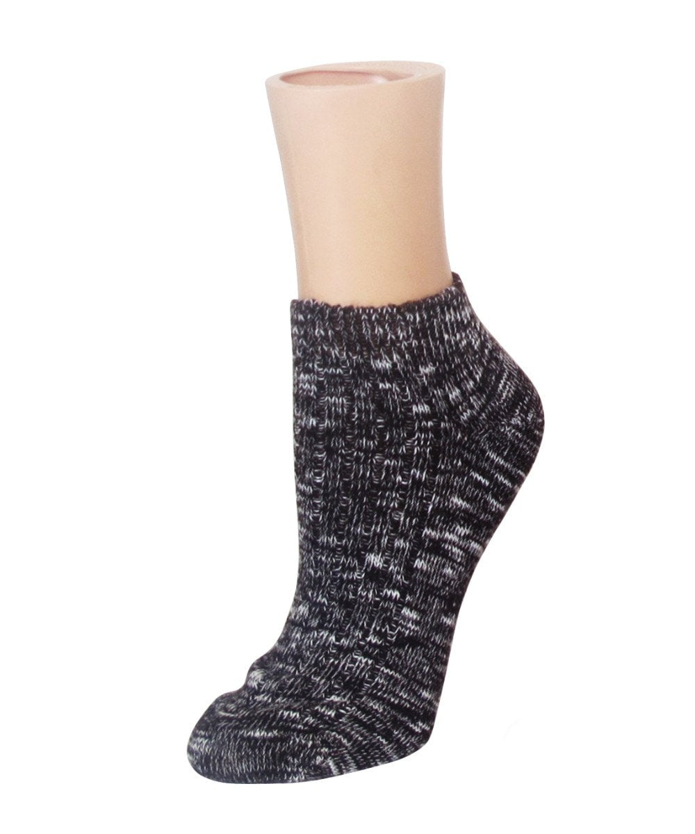 Rib Space Low Cut Running Super-Fit Cotton Socks