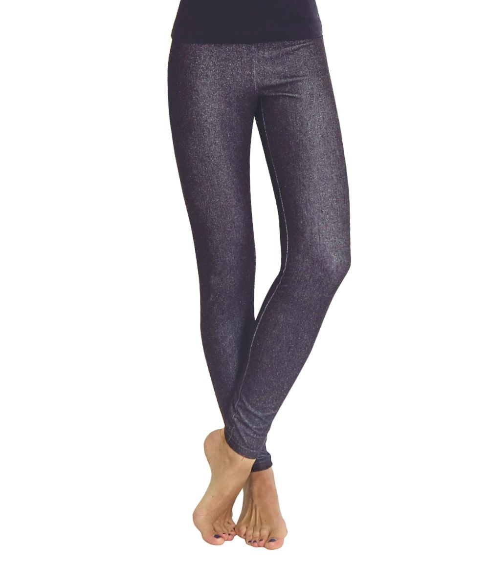 Ruti Glam Cotton Blend Metallic Leggings