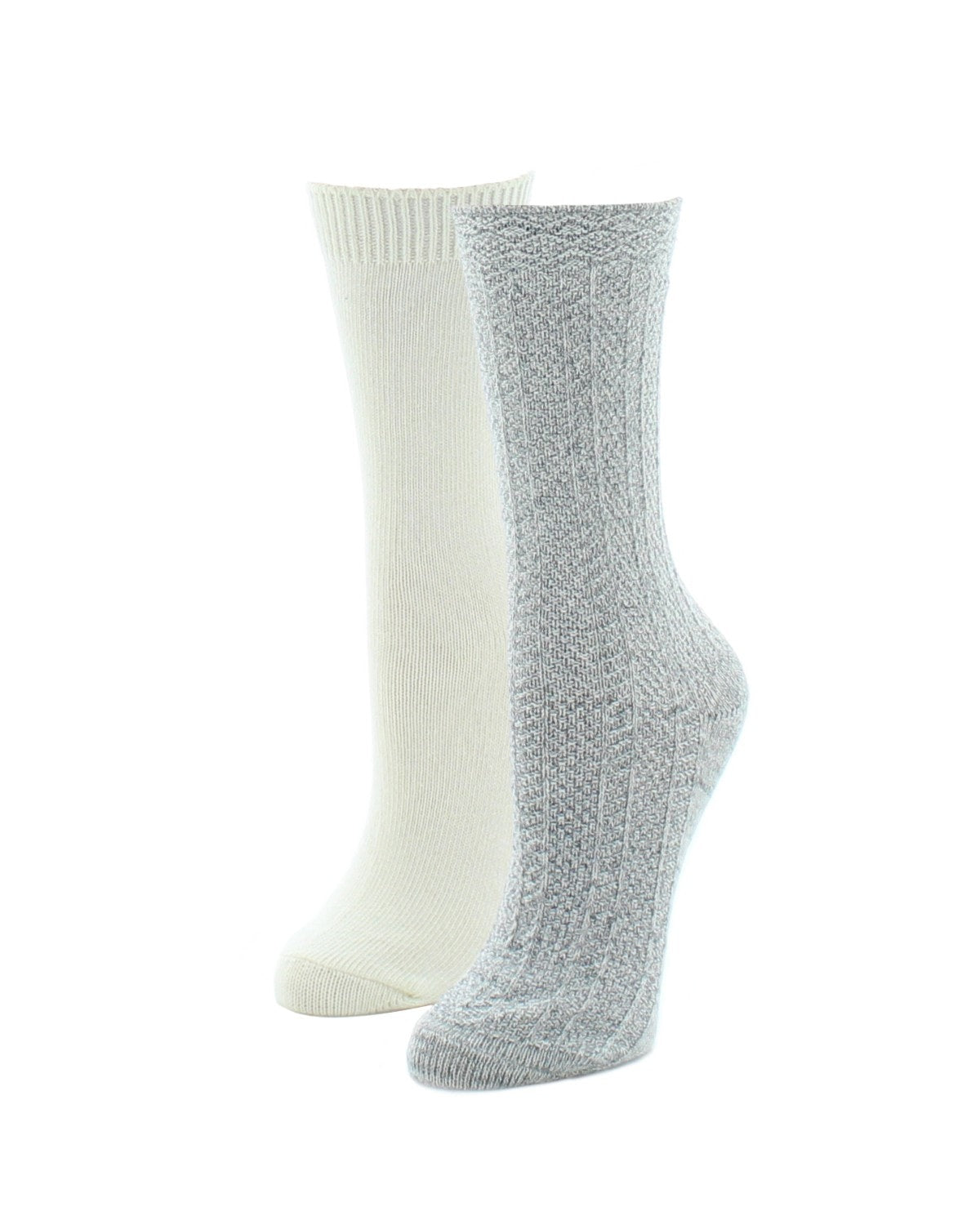 Speckled Fuzzy Boot Socks 2-Pack