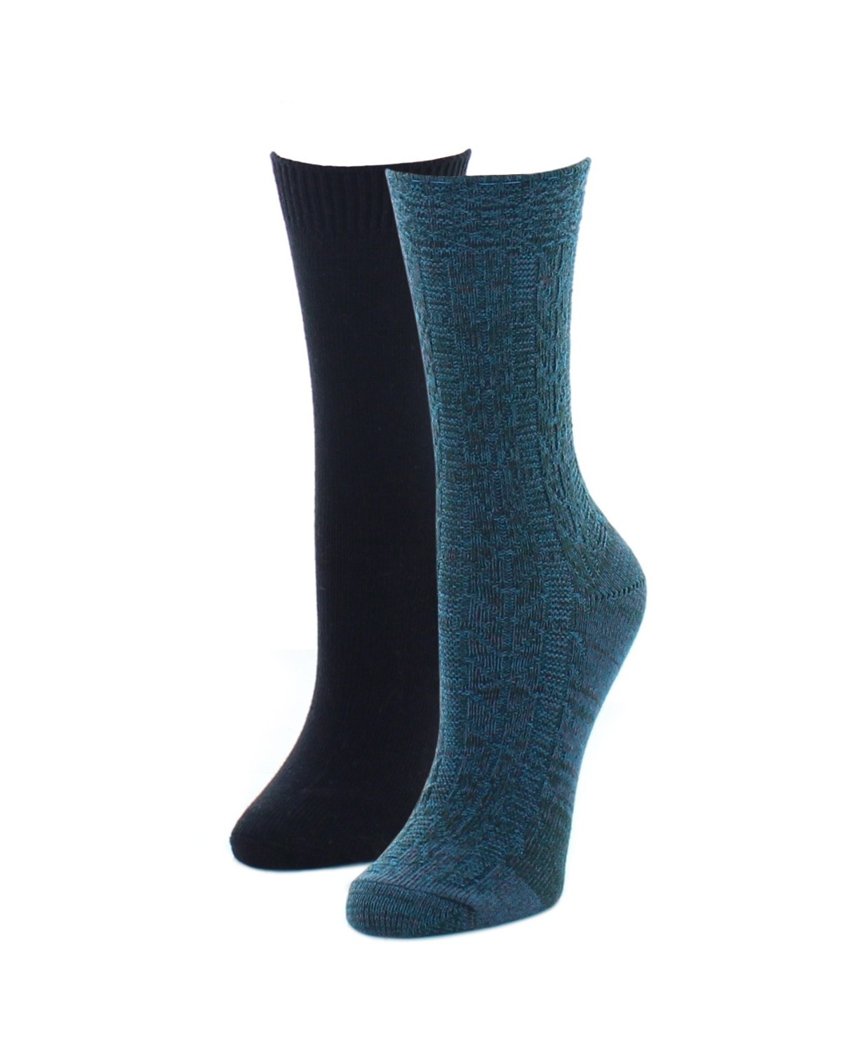 Celtic Weave Fuzzy Boot Sock 2-Pack