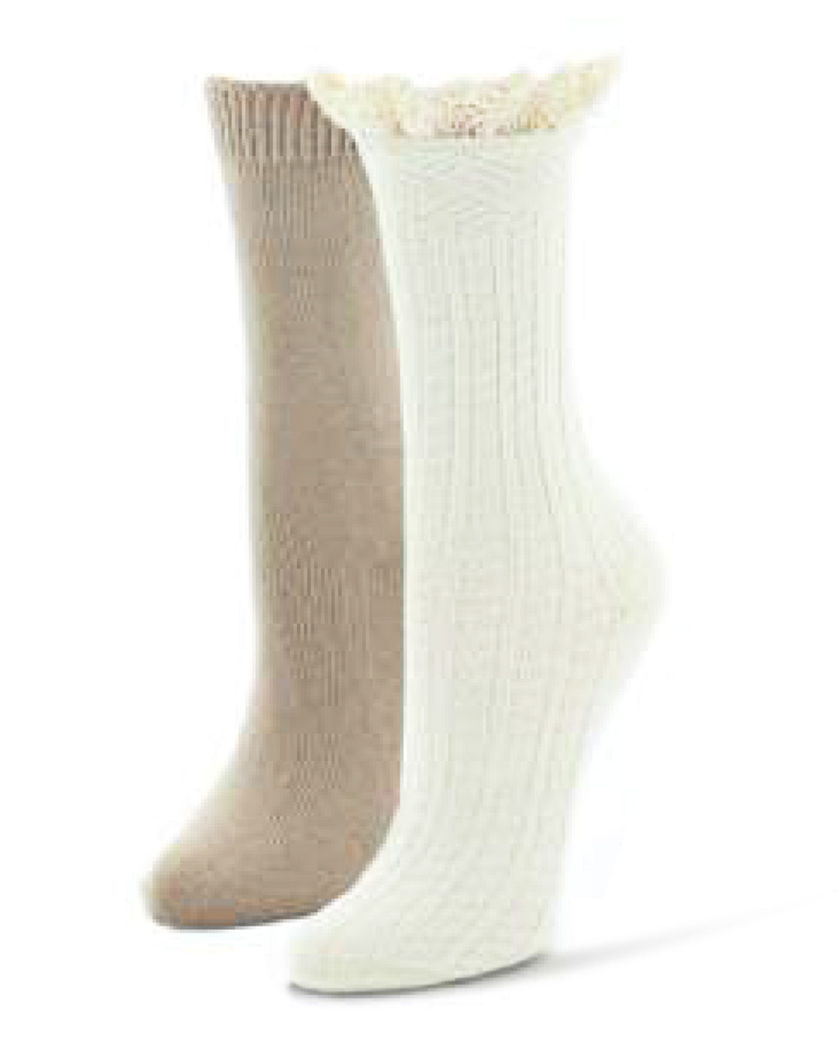 Sq Mix Cotton Blend Boot Socks 2 Pack