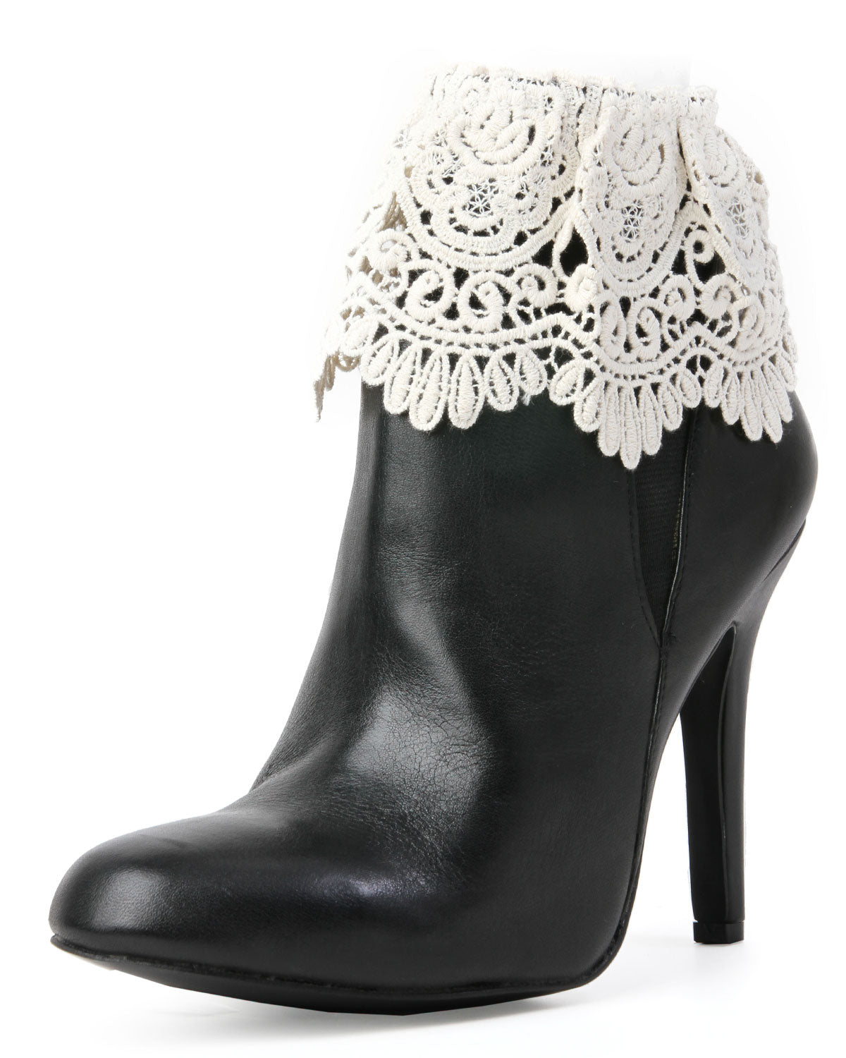 Mavia Lace Crochet Boot Toppers