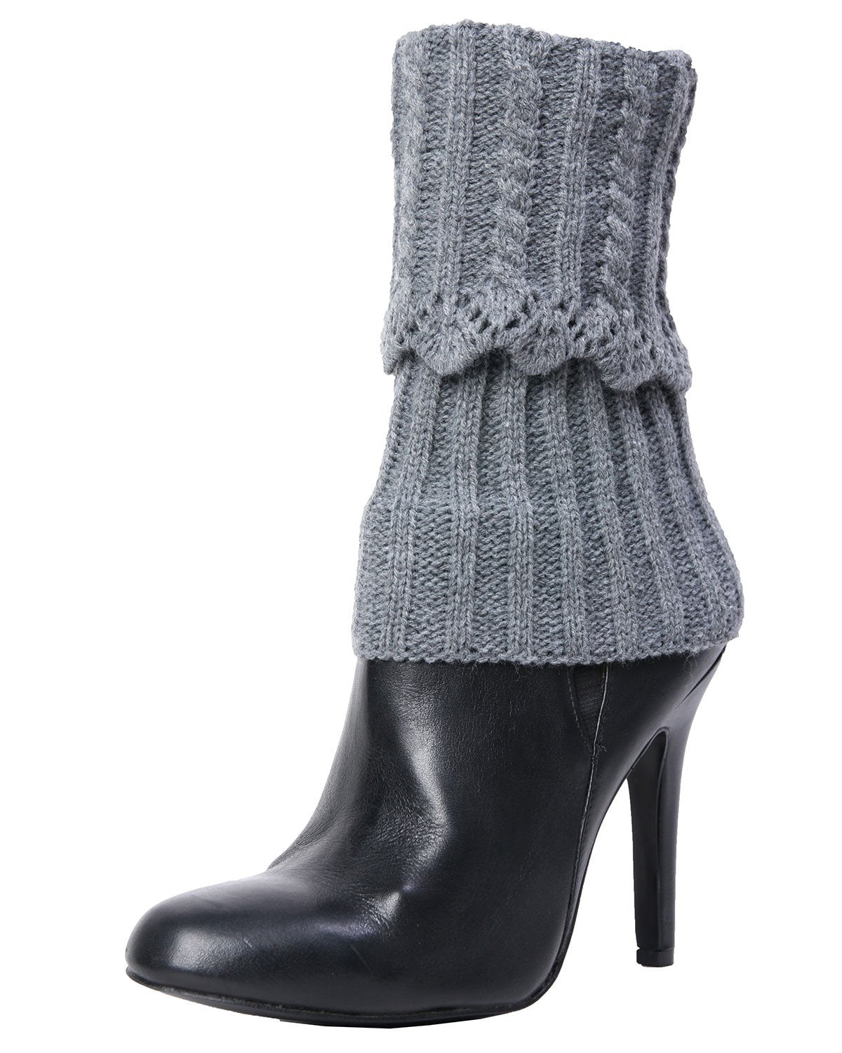 Donner Scalloped Rib Fold-Over Boot Topper