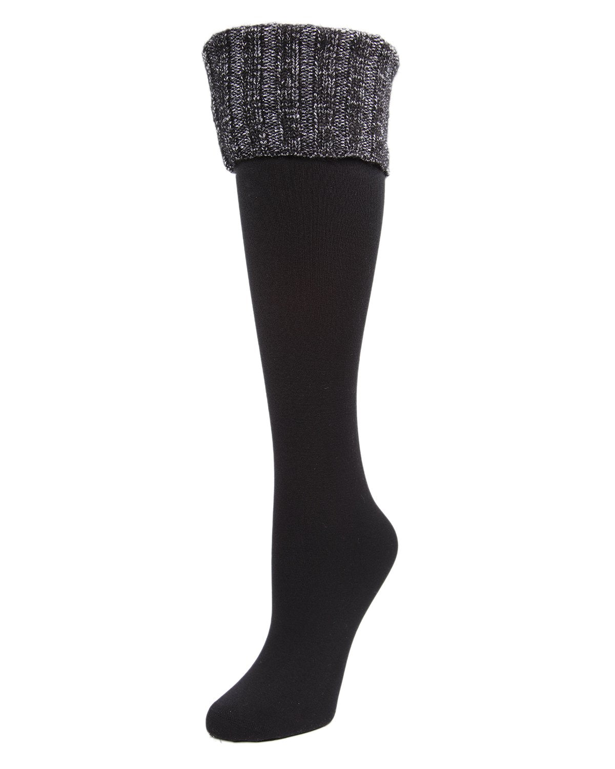 Leeds Fleece-Lined Cuffed Knee High Sock