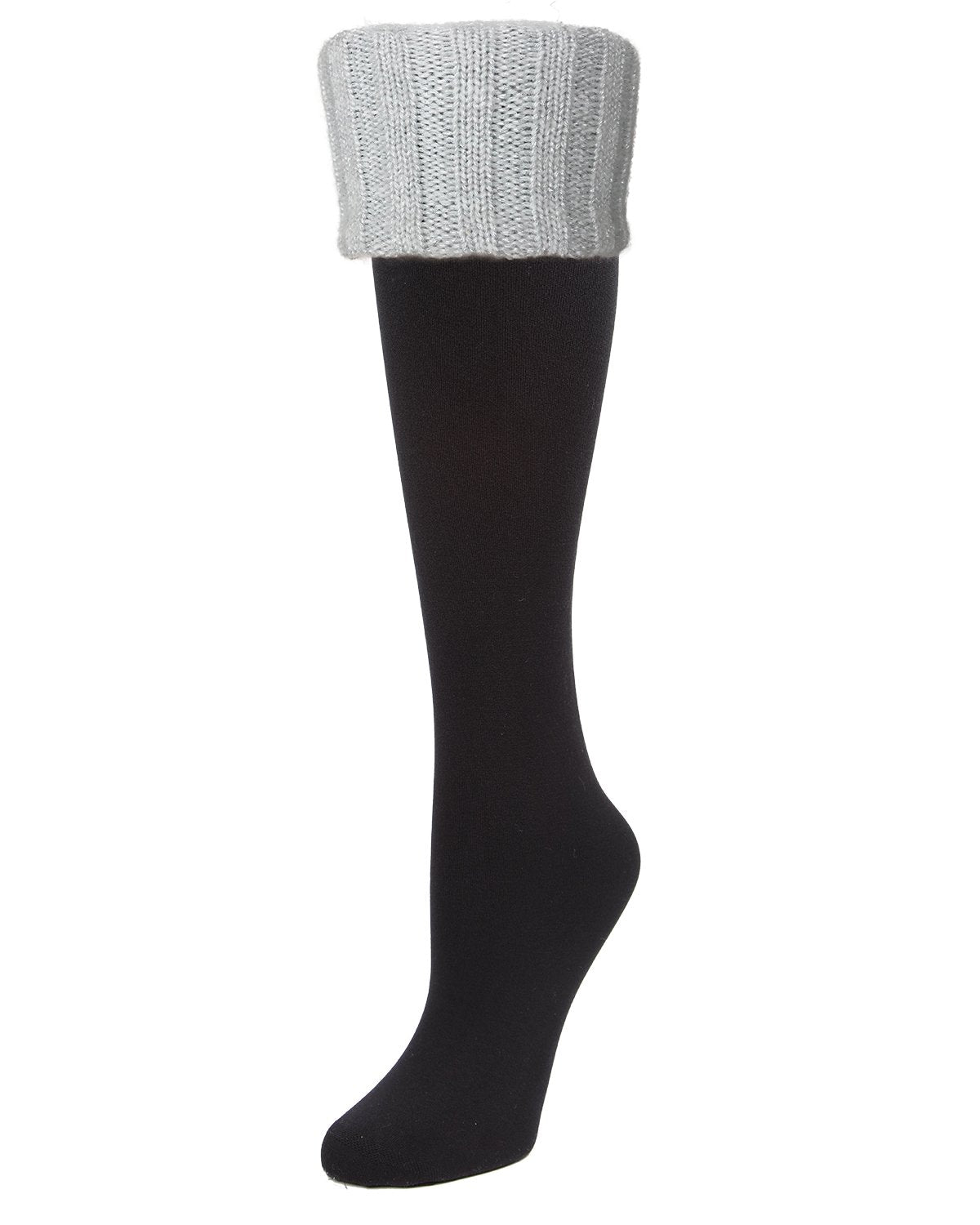 Leeds Fleece-Lined Cuffed Knee High Sock