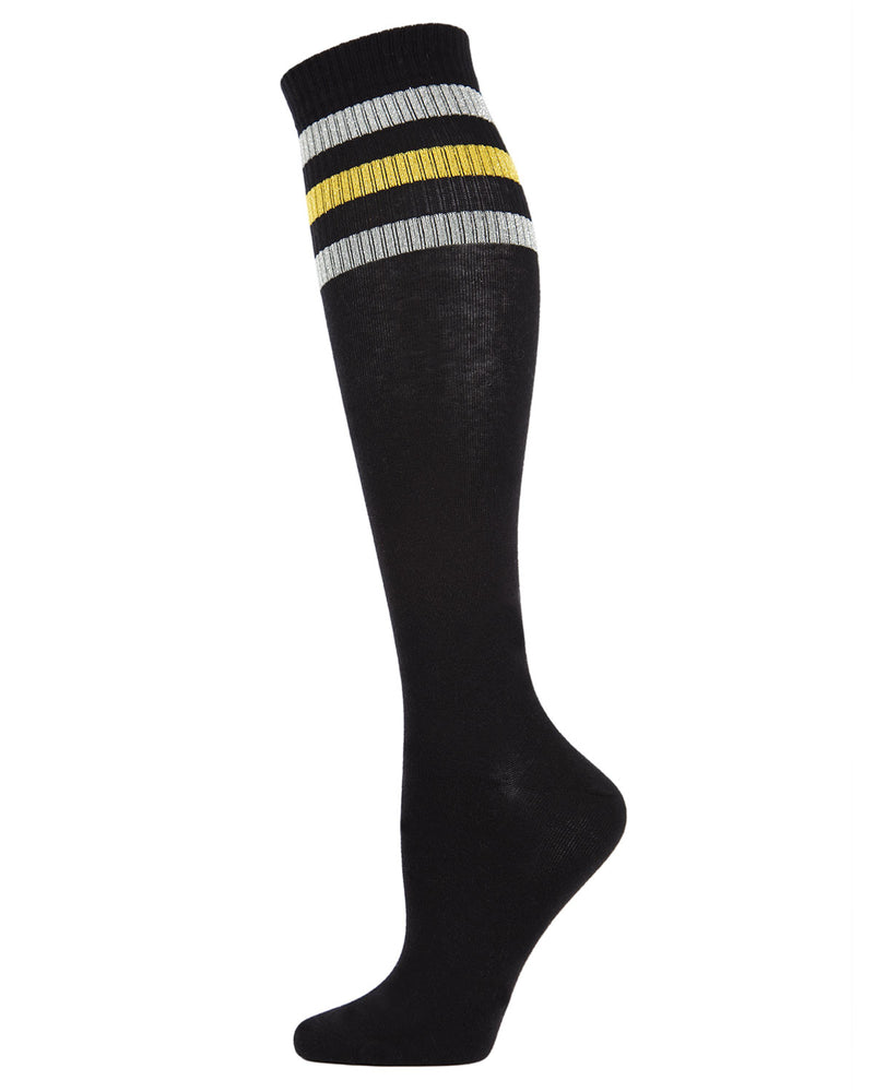 black tube socks