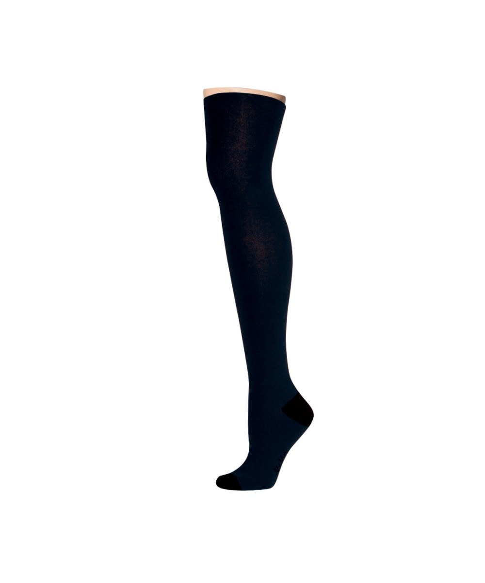 Double Standard Cotton Blend Thigh High Sock