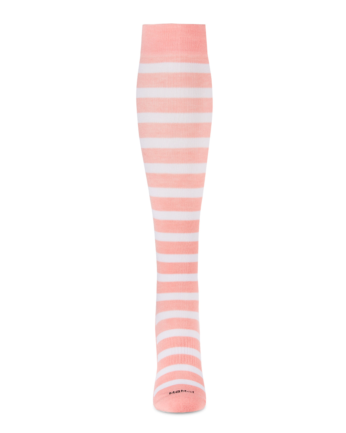 Women's Cabana Stripe Bamboo Blend 8-15mmHg Graduated Compression Socks