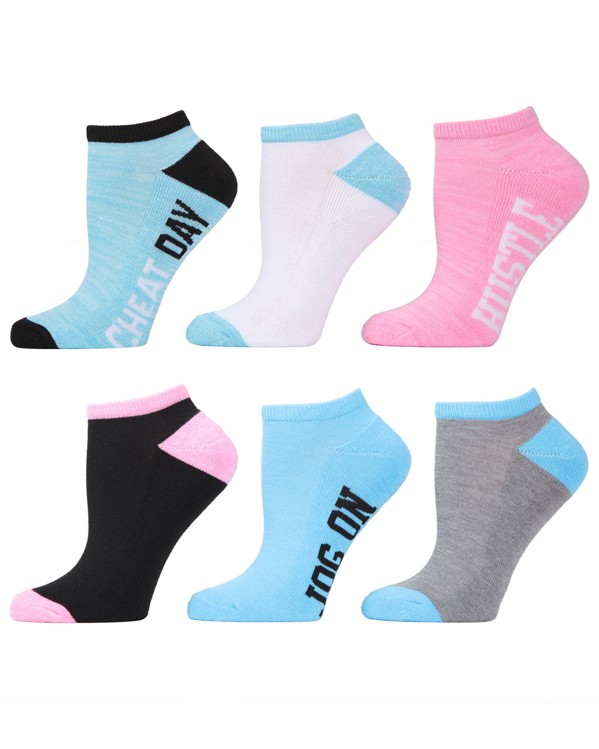 Cheat Day Half Cushioned Low-Cut Sock 6 Pack