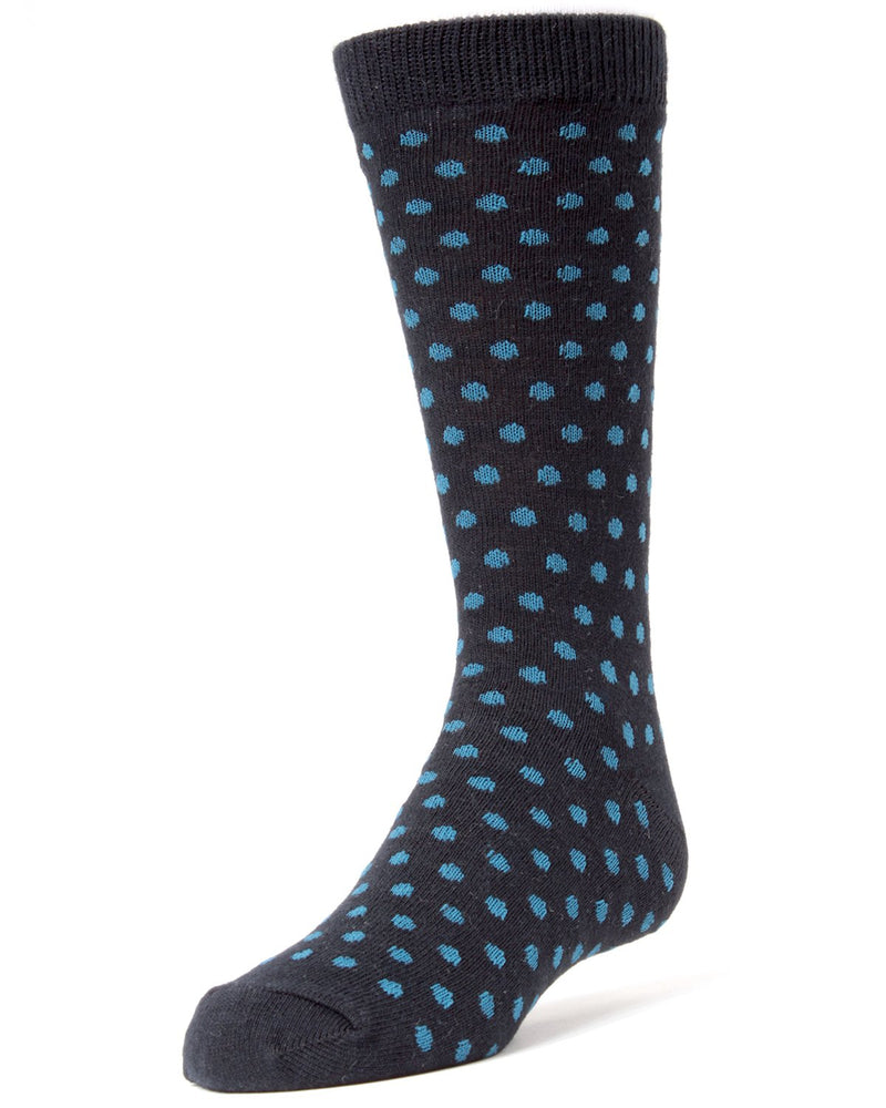 Polka Dot Dress Socks | Boys Dress Socks by MeMoi