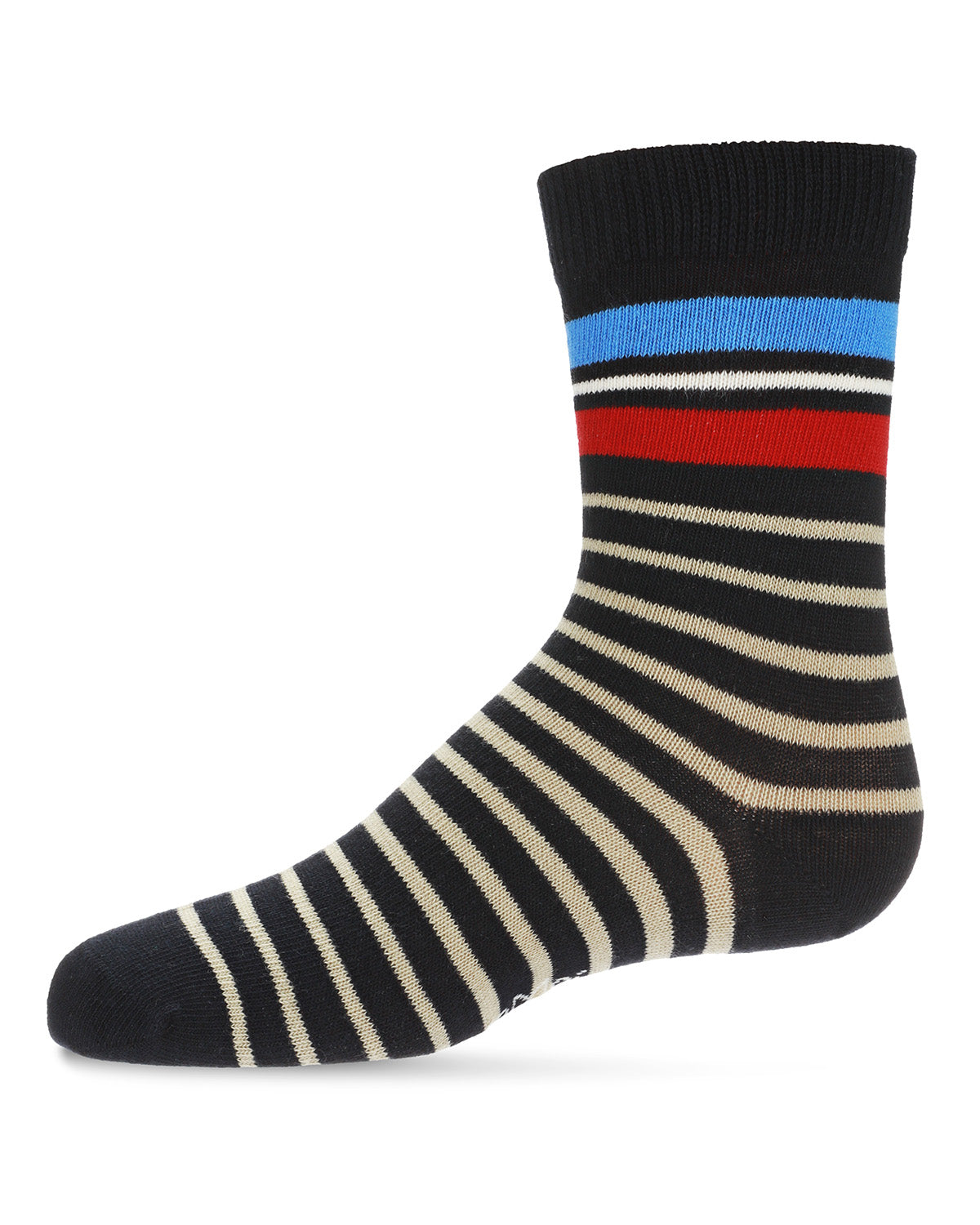 Boys' Striped Crew Socks