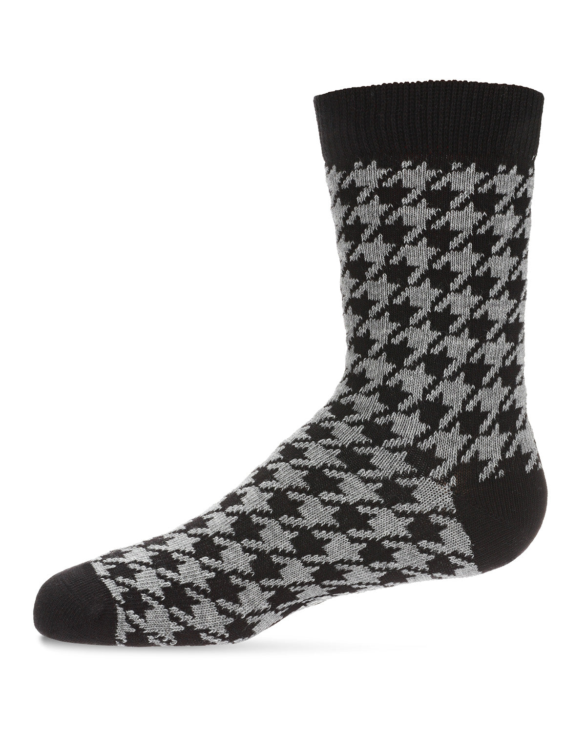 Boys' Houndstooth Crew Socks