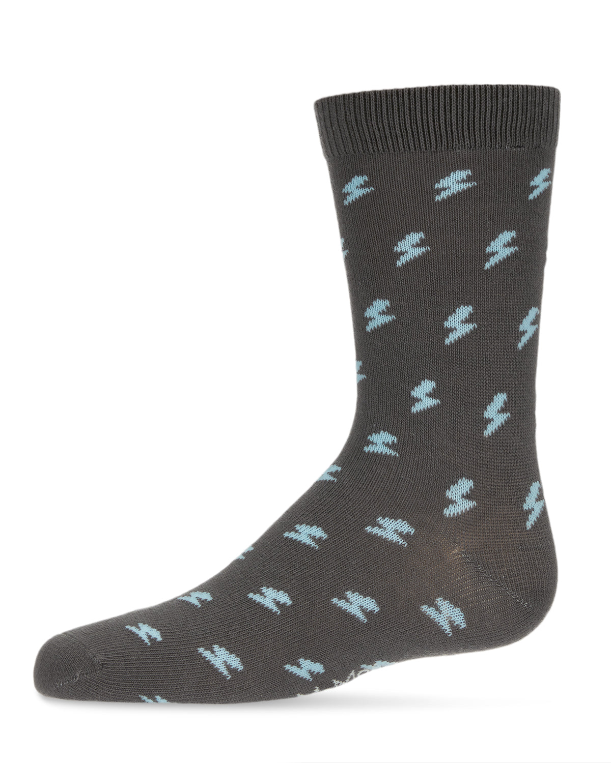 Boys' Lightning Bolt Crew Socks