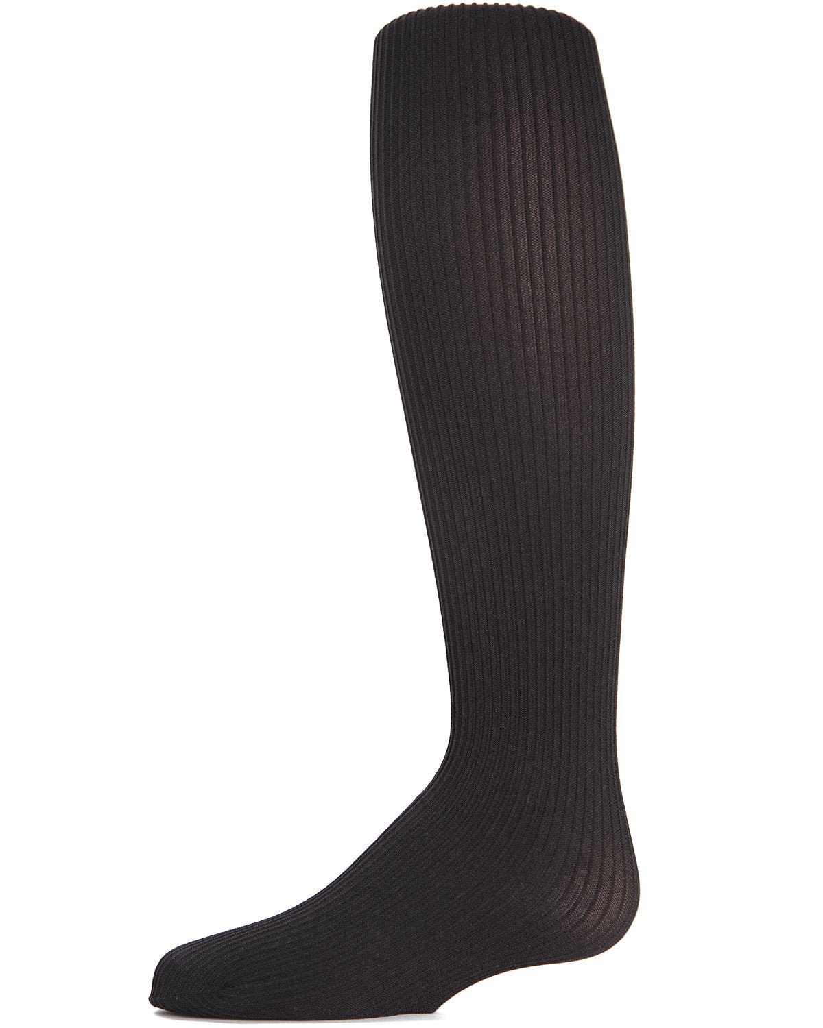 Textured Toes Girls Ribbed Tights