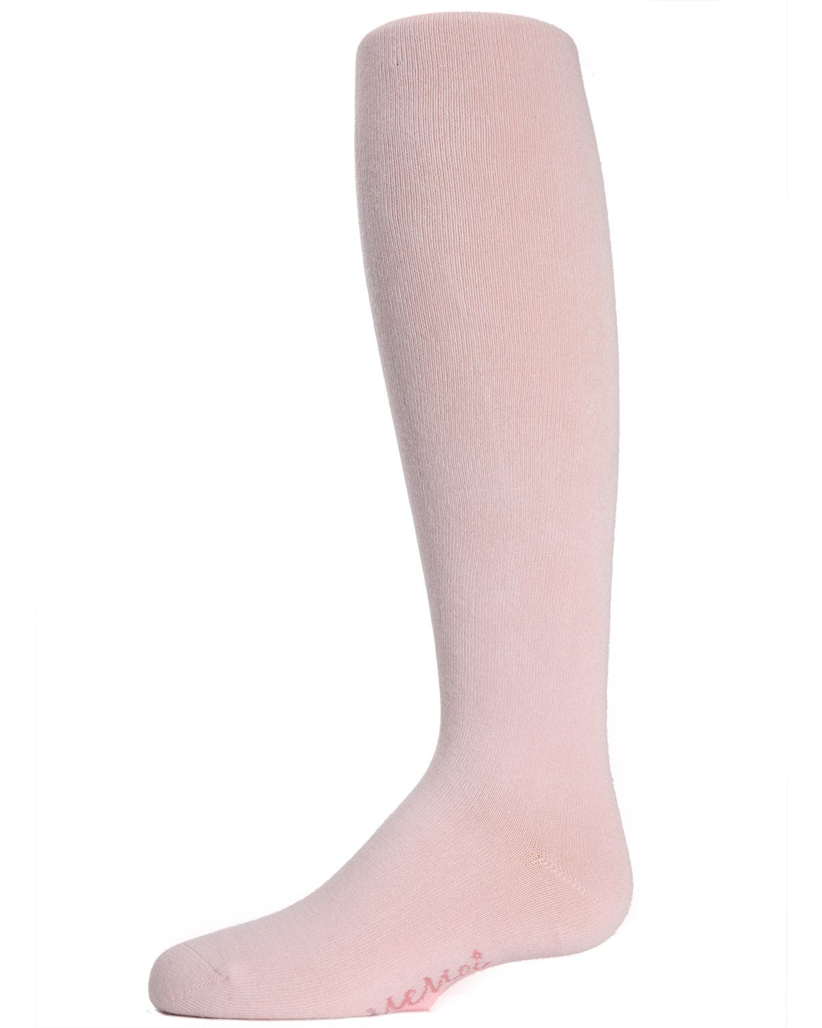 Girls' Soft Pima Cotton Opaque Tights