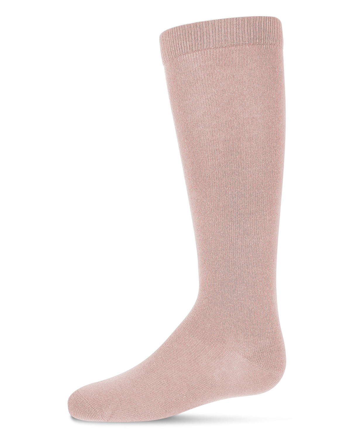 Kids' Basic Cotton Blend Knee High Socks