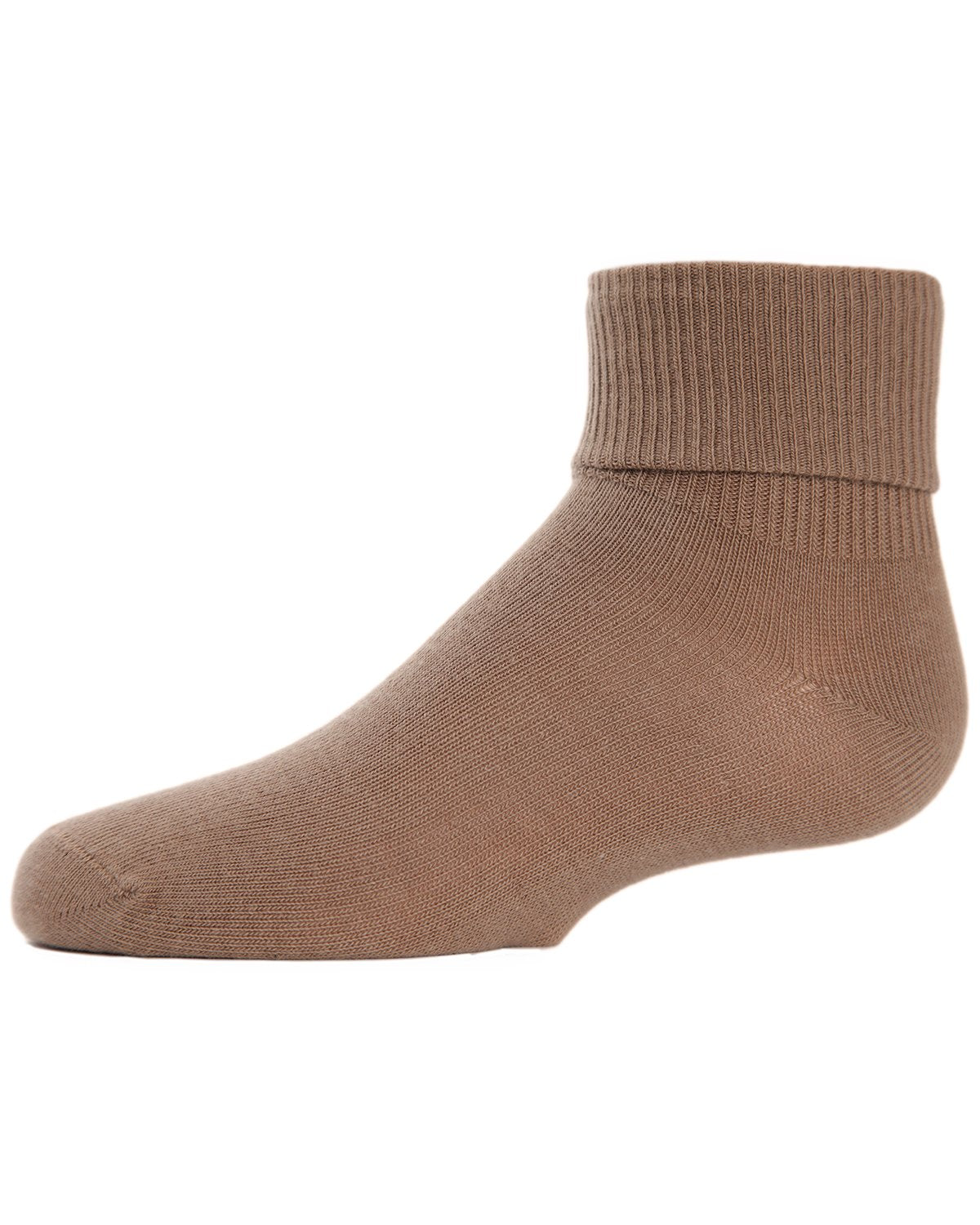 Kids' Triple Roll Cotton Blend Ankle Socks