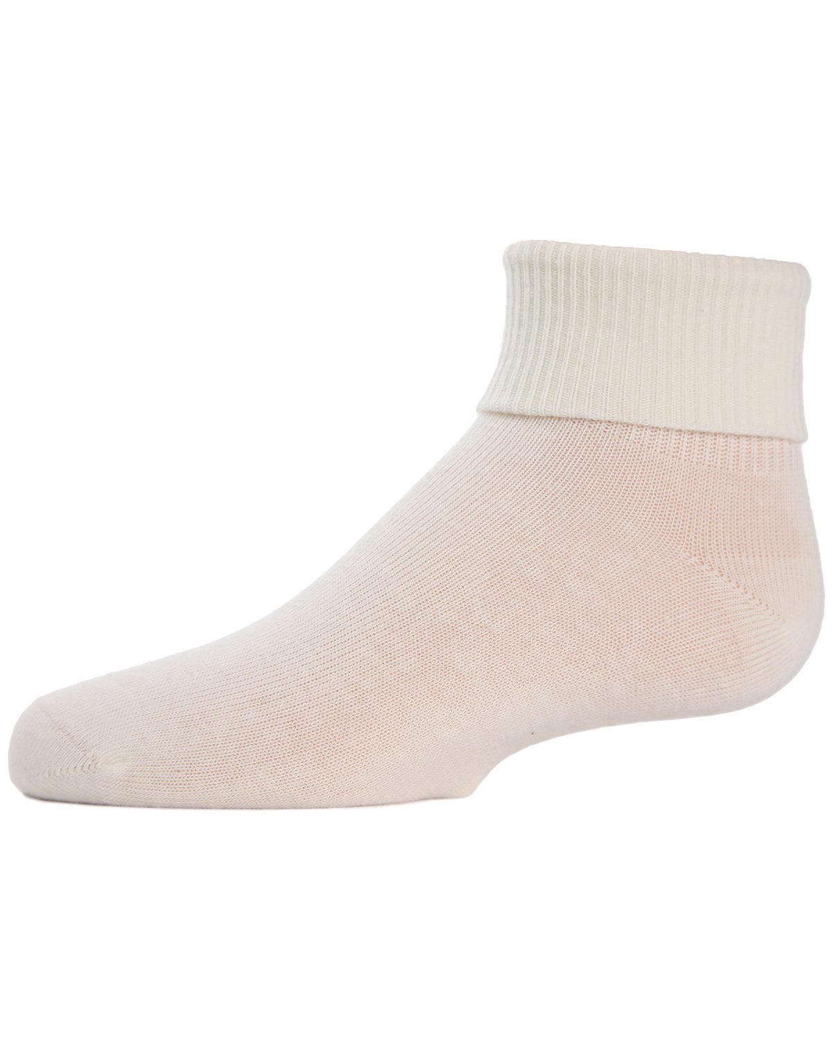 Kids' Triple Roll Cotton Blend Ankle Socks