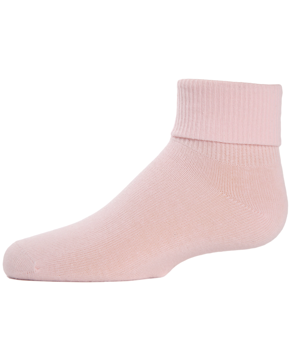 Kids' Triple Roll Cotton Blend Ankle Socks