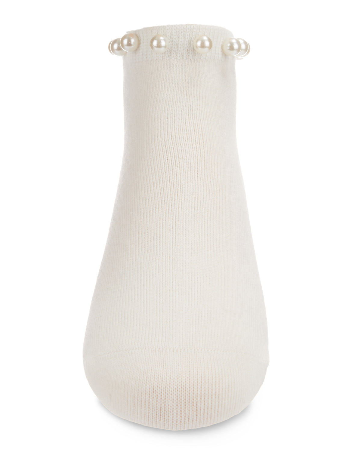 Pretty in Pearls Cotton Blend Anklet Socks