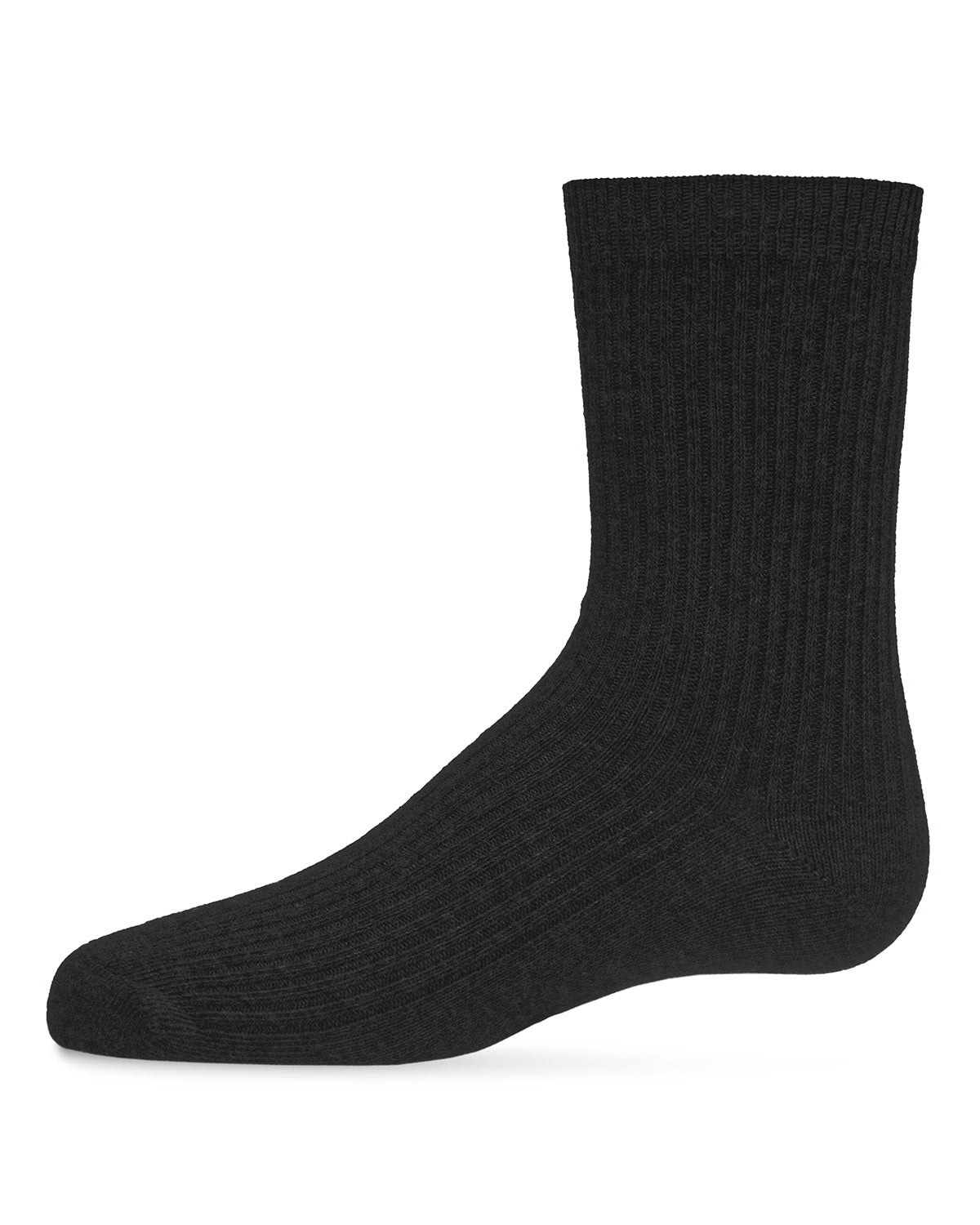 Kids' Basic Cotton Blend Kids Crew Socks