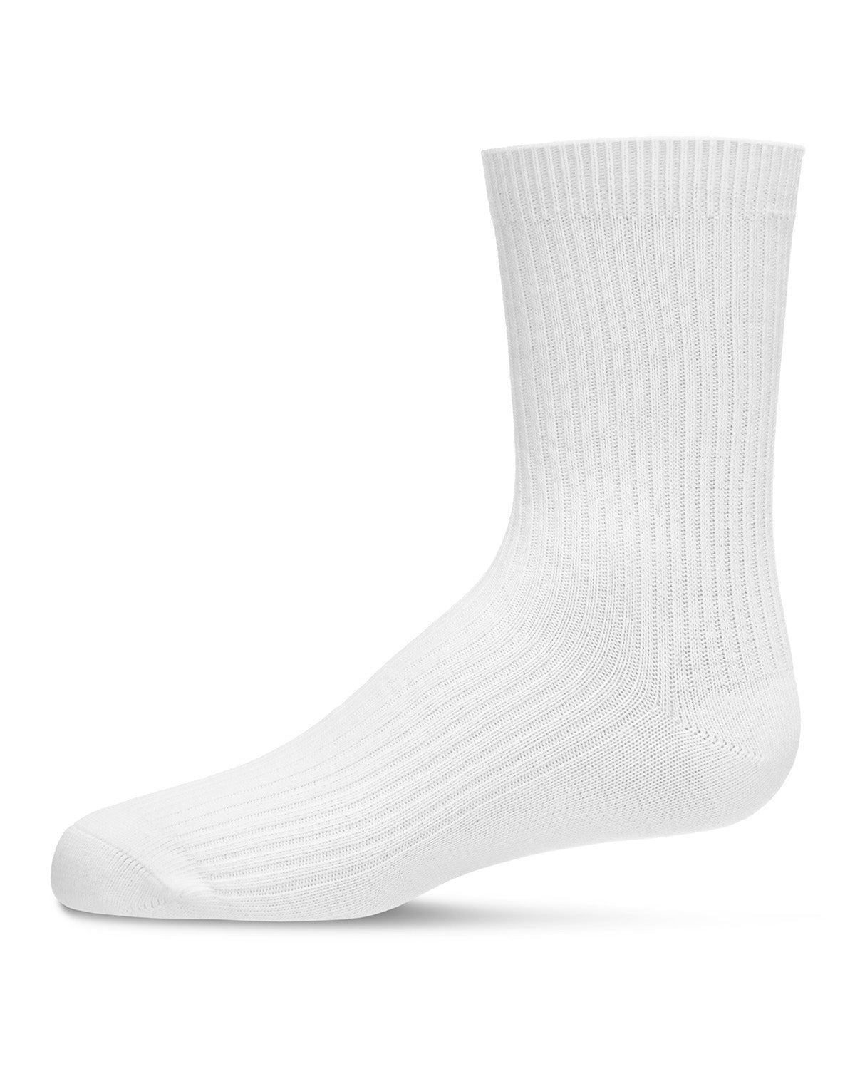 Kids' Basic Cotton Blend Kids Crew Socks