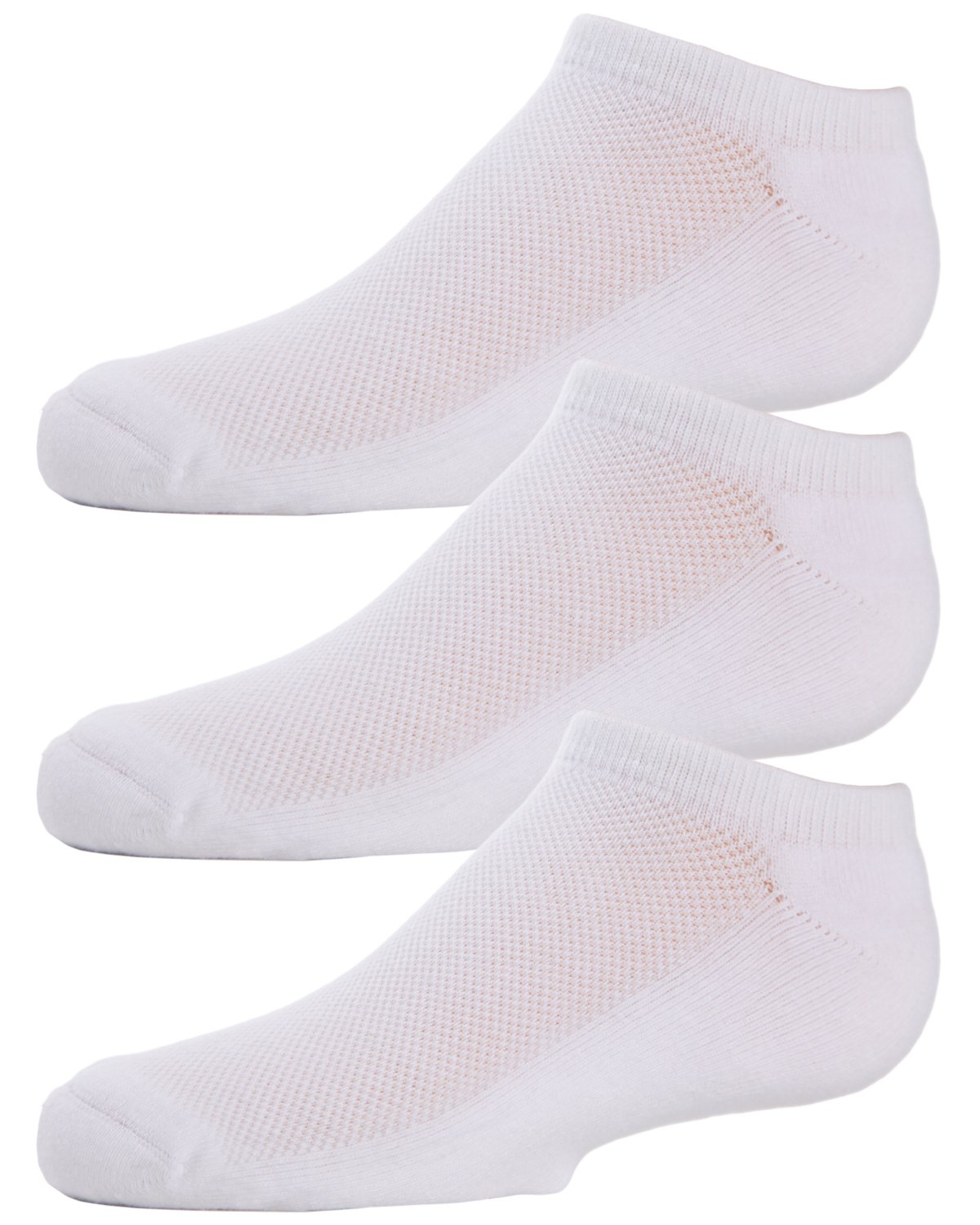 Unisex Kids No Show Sport Ankle Socks 3 Pack