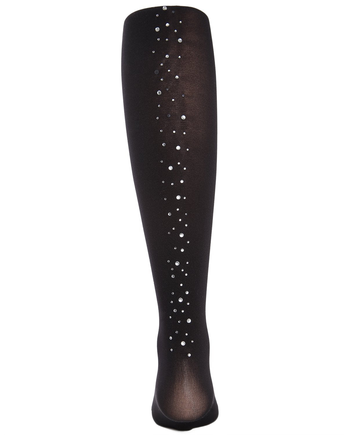 Runway Ready Rhinestone Girls Tights