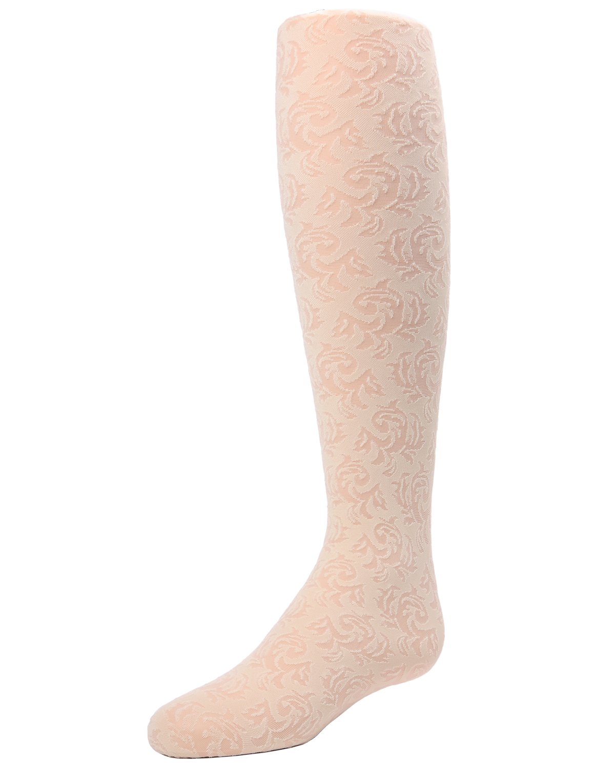 Girls' Sheer Vine Opaque Tights