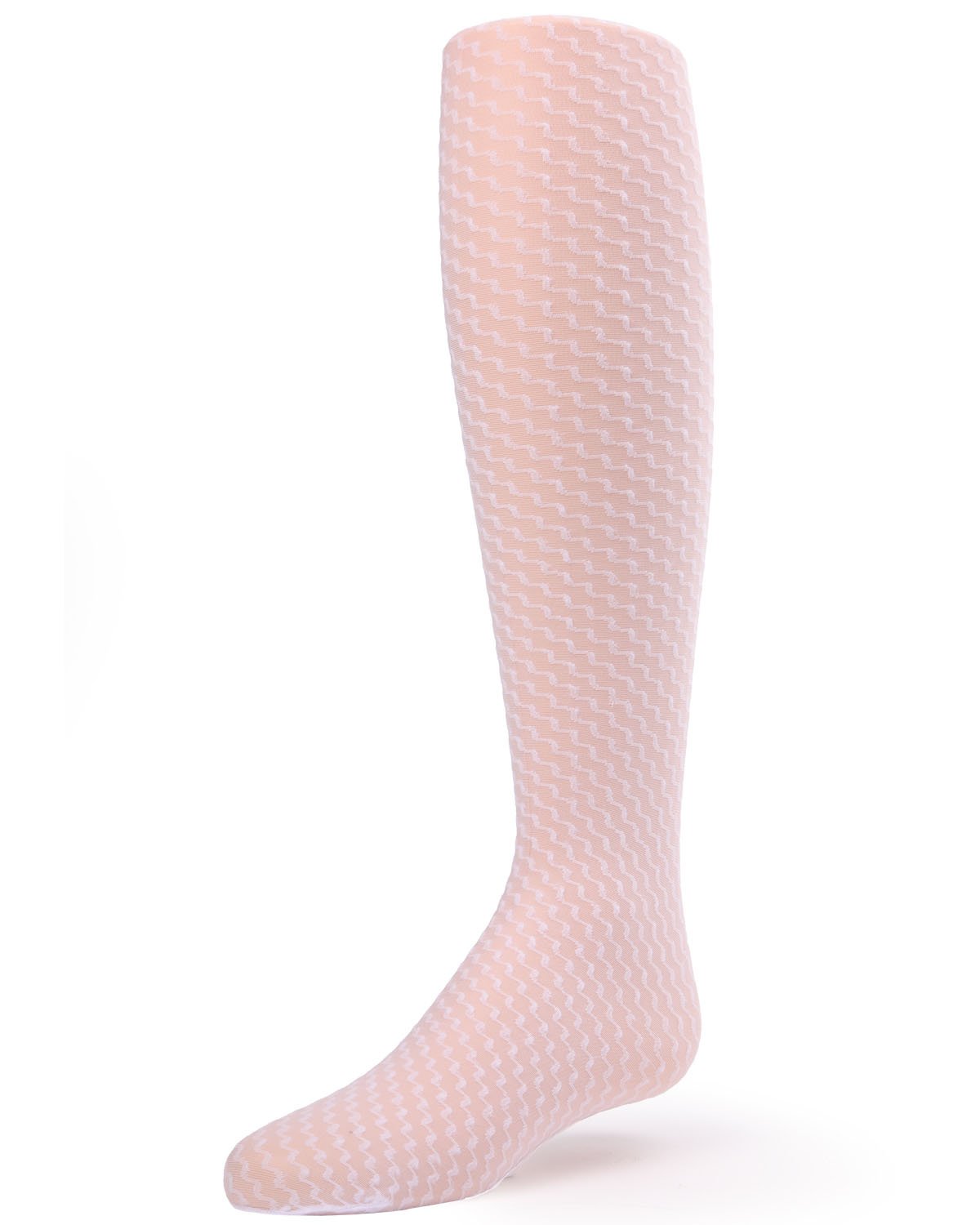 Girls' Zoe Zigzag Sheer Tights