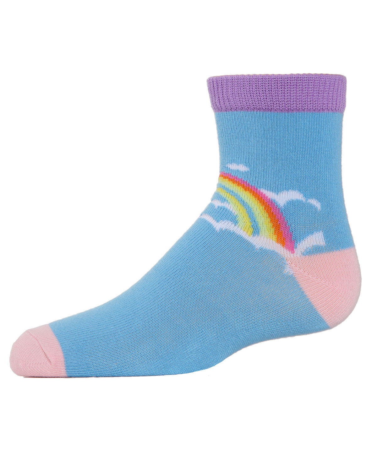 Unicorn Girls Cotton Blend Ankle Socks 3-Pack