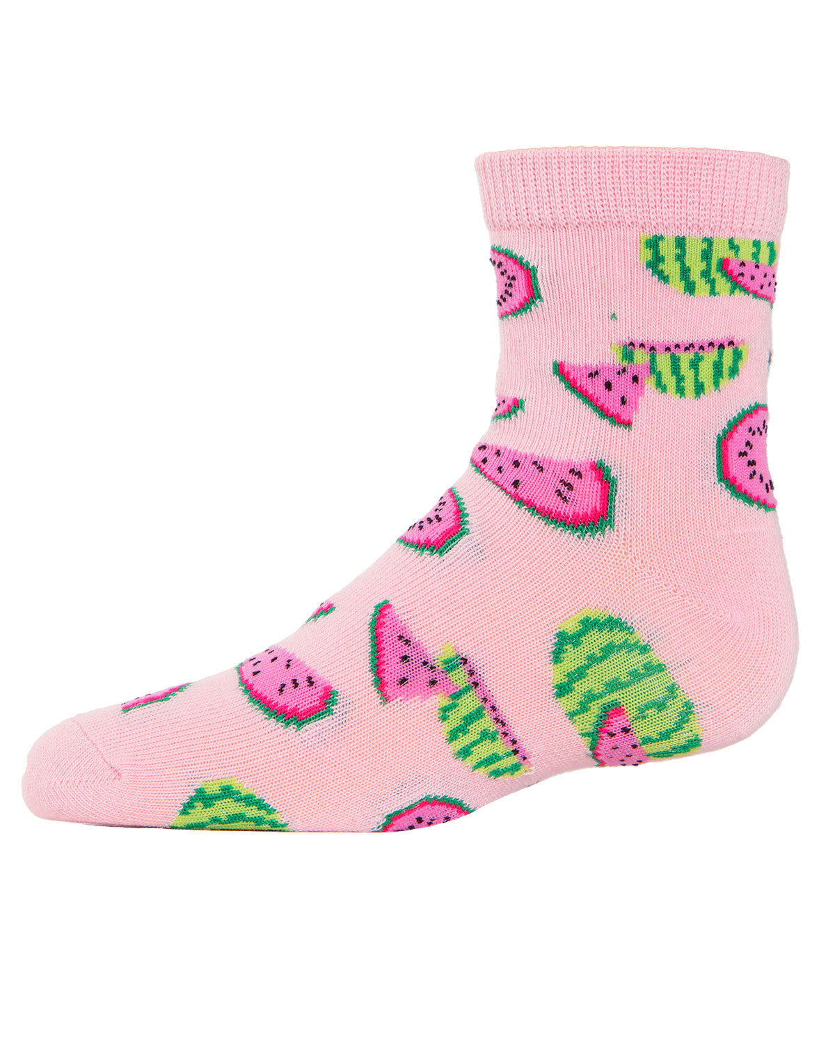 Watermelon Cotton Blend Ankle Socks 3-Pack