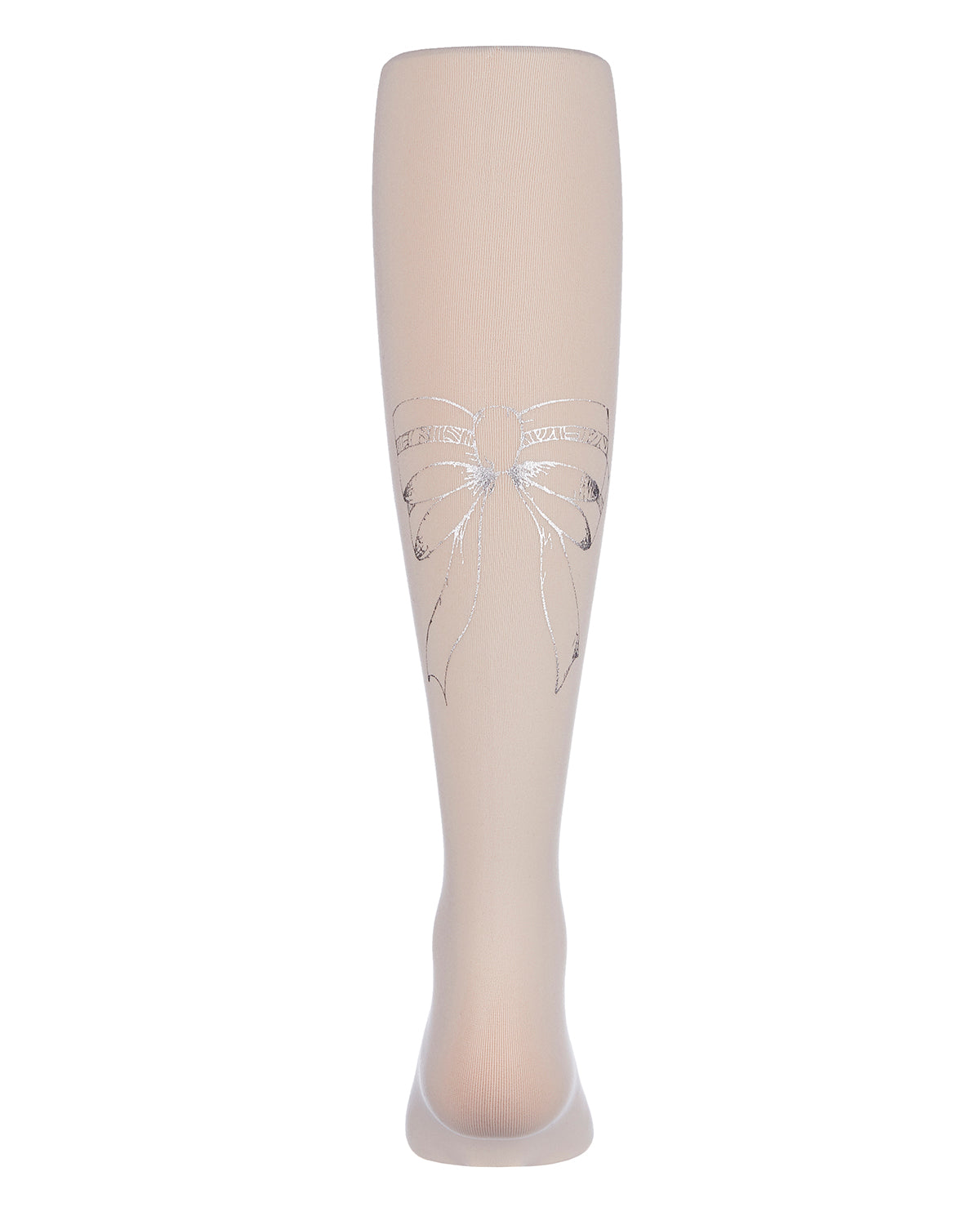 Girls' Ballerina Bow Printed Tights