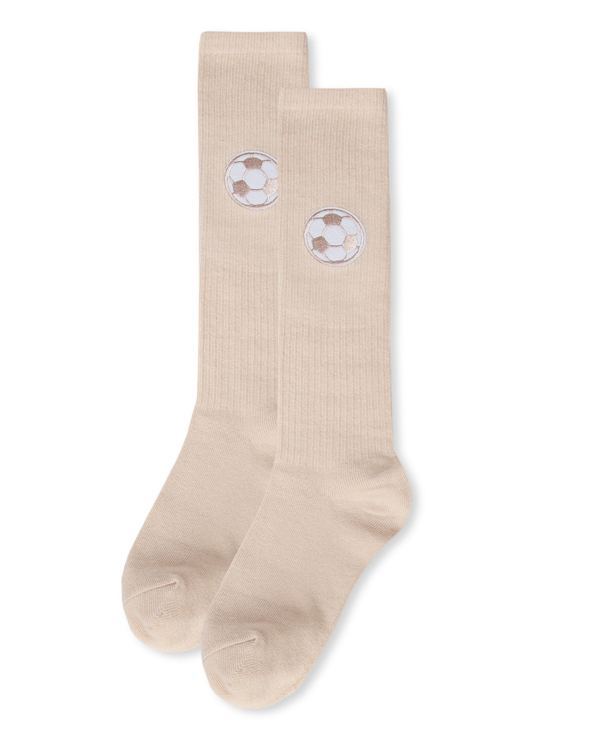 Girls Soccer Lover Cotton Blend Knee High Socks