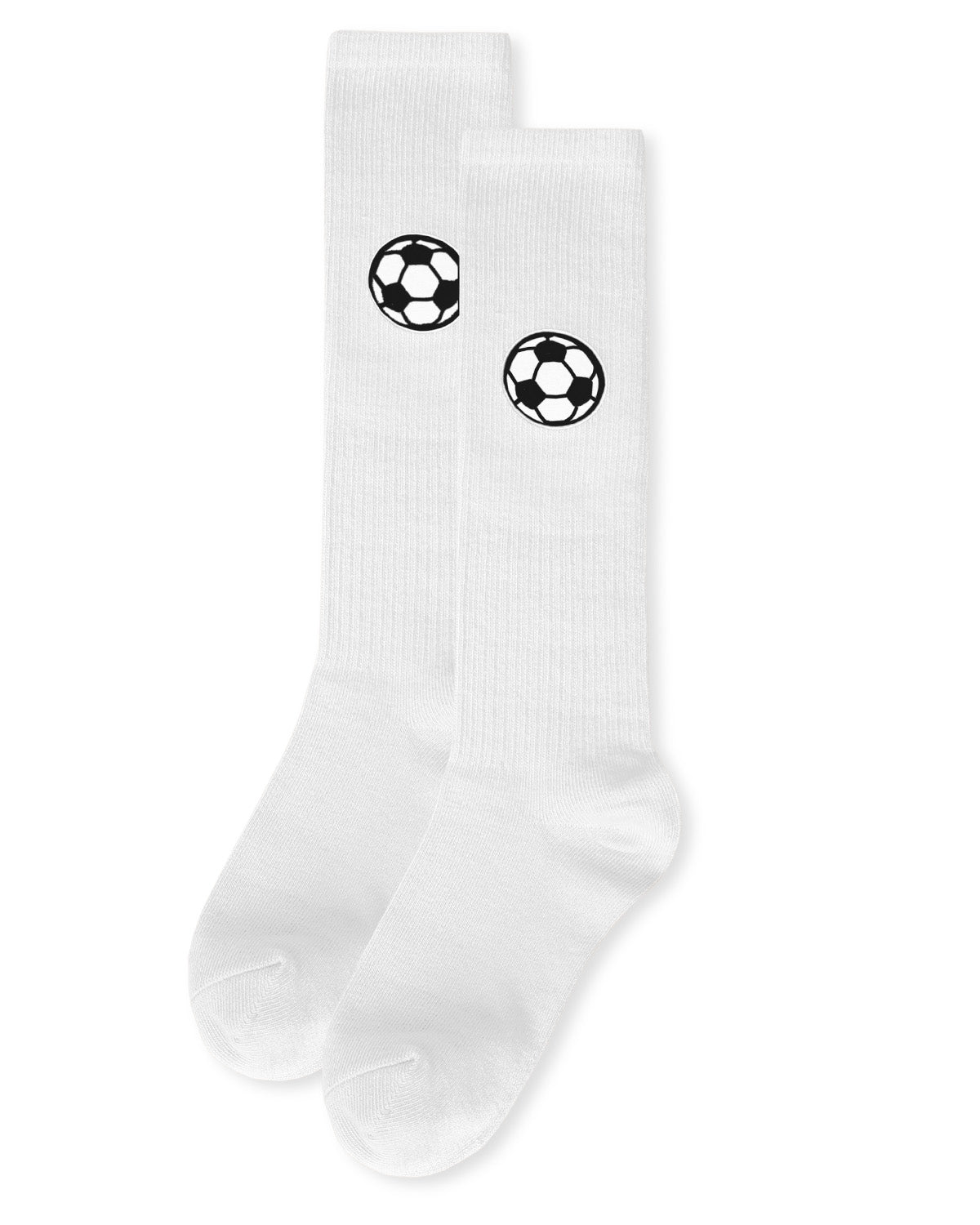 Girls Soccer Lover Cotton Blend Knee High Socks