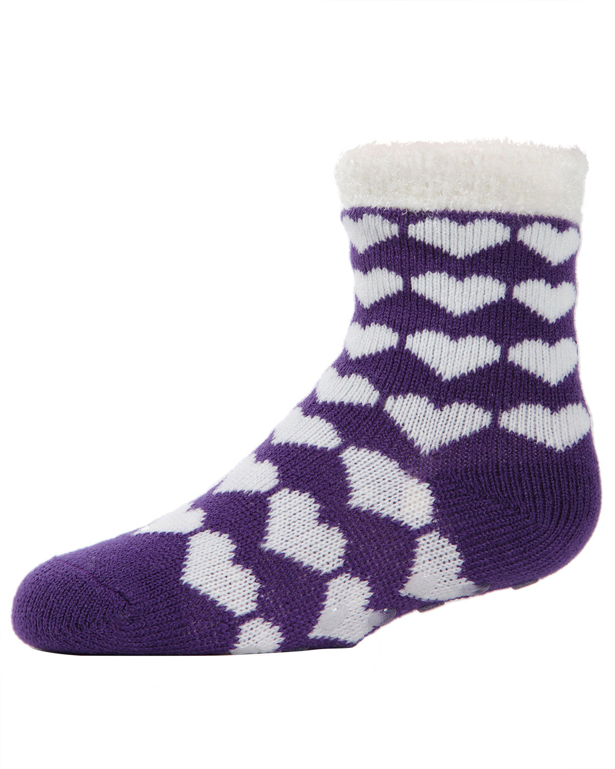 Hearts Galore Girl’s Cozy Non-Slip Socks