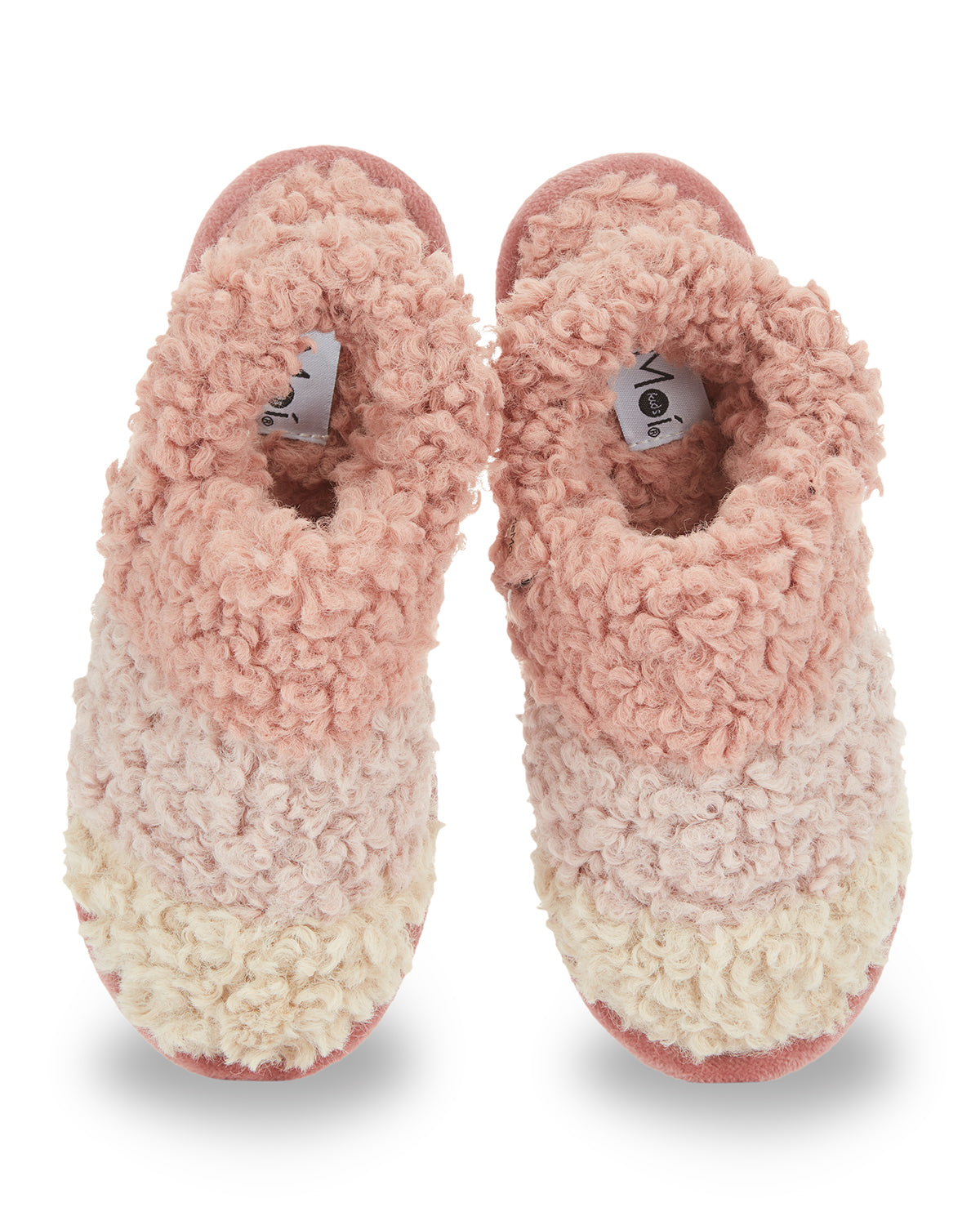 Kids' Shaggy Fur Plush Close Toed Slippers