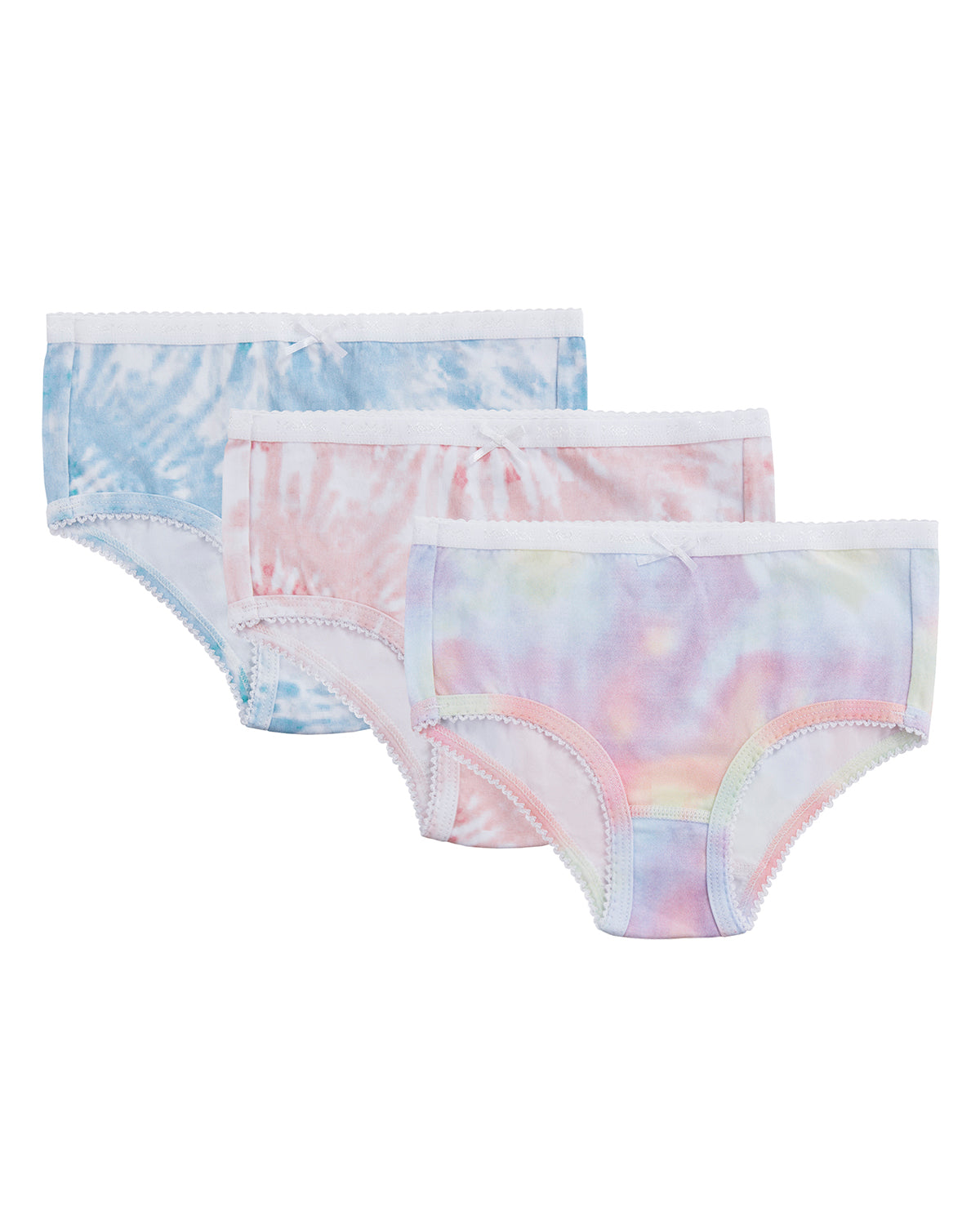 Girl’s Printed Cotton Briefs 3 Pack