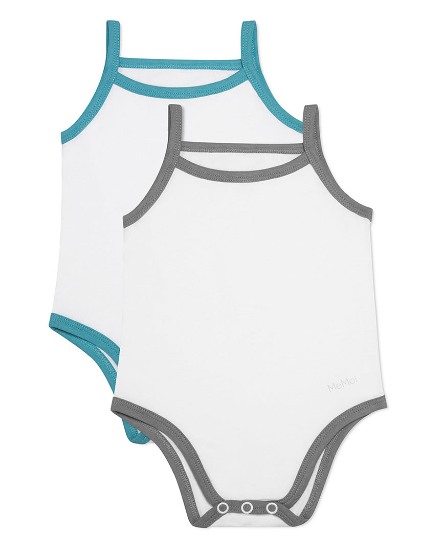 2-Pack Basic Snap-Bottom Bodysuits