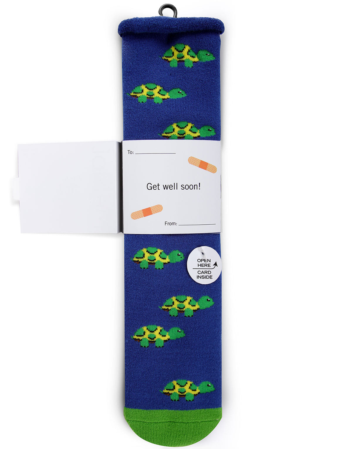 Speedy Recovery Greeting Card Crew Socks