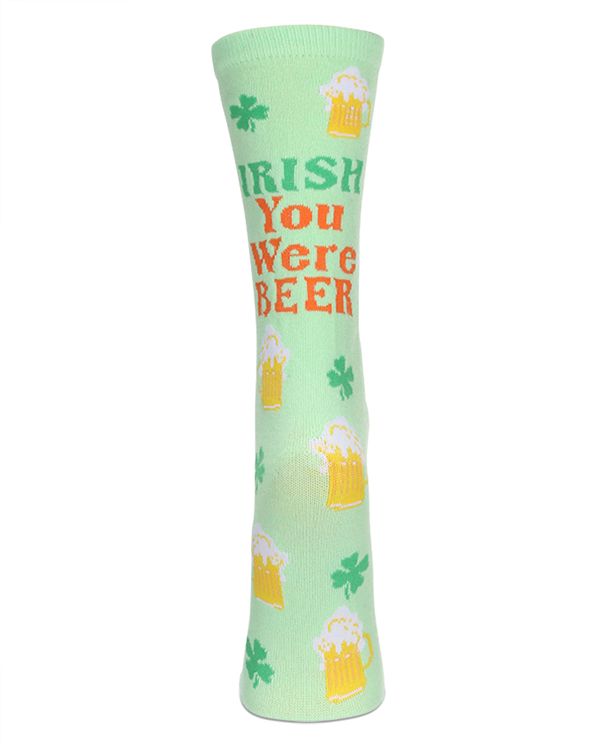 Irish You Were Beer Greeting Card Crew Socks