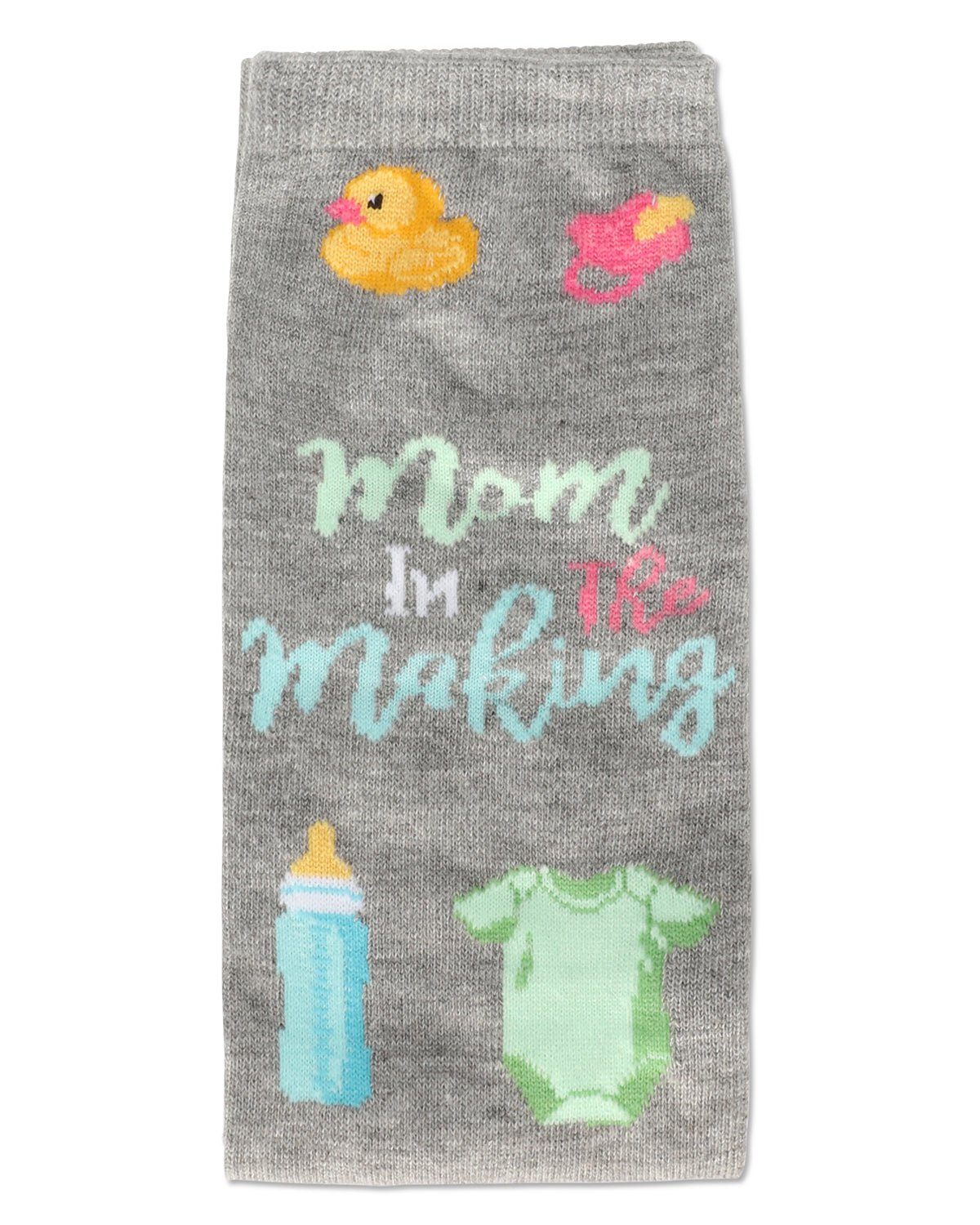 Mama In the Making Greeting Card Socks