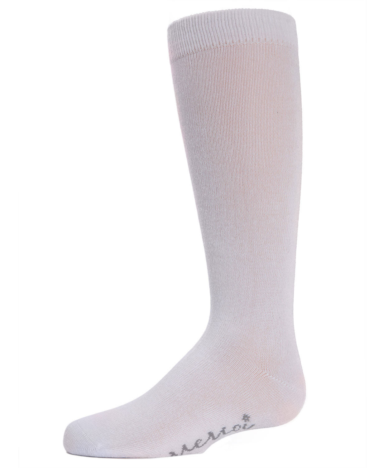 Kids' Basic Cotton Blend Knee High Socks