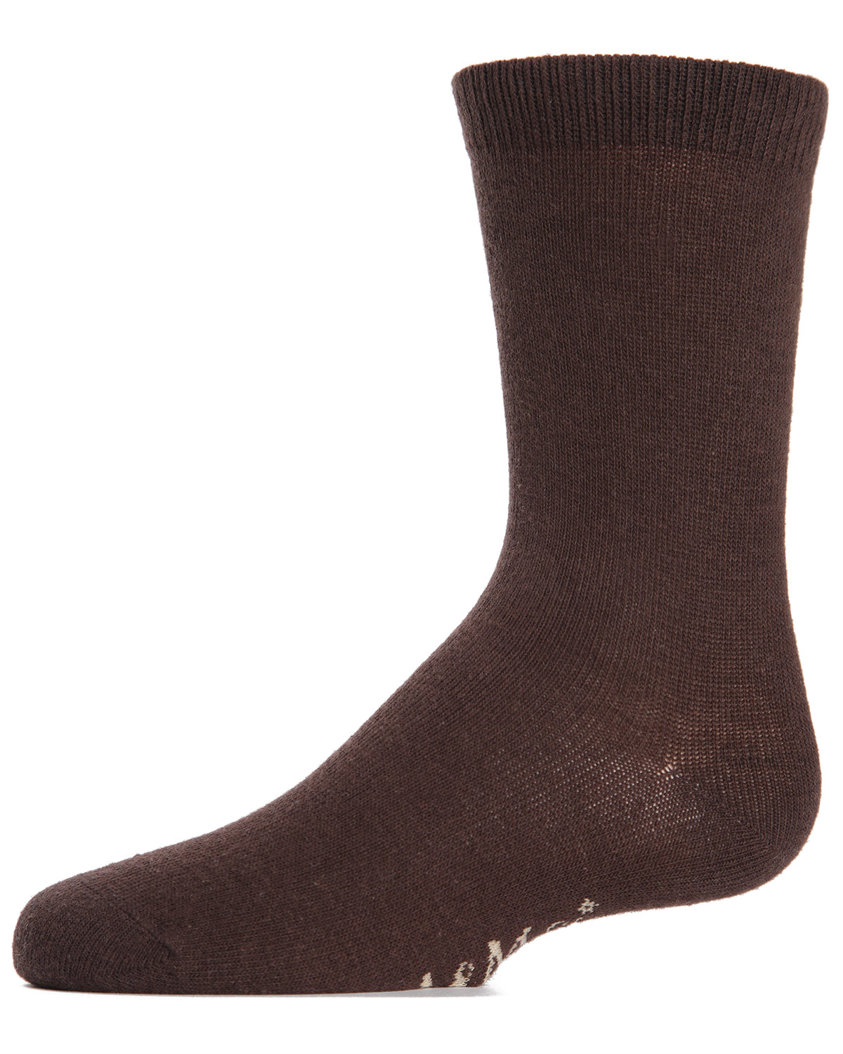 Kids' Basic Cotton Blend Crew Socks