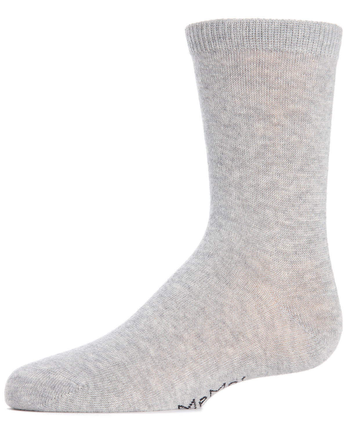 Kids' Basic Cotton Blend Crew Socks