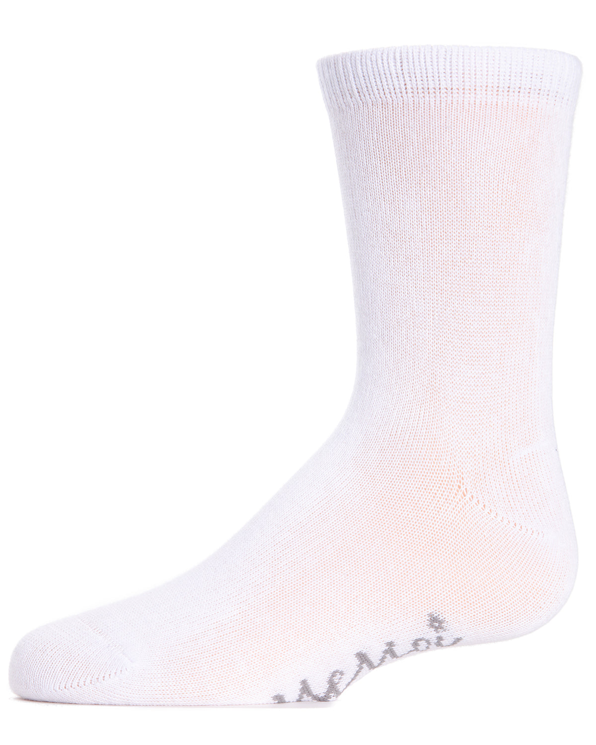 Kids' Basic Cotton Blend Crew Socks