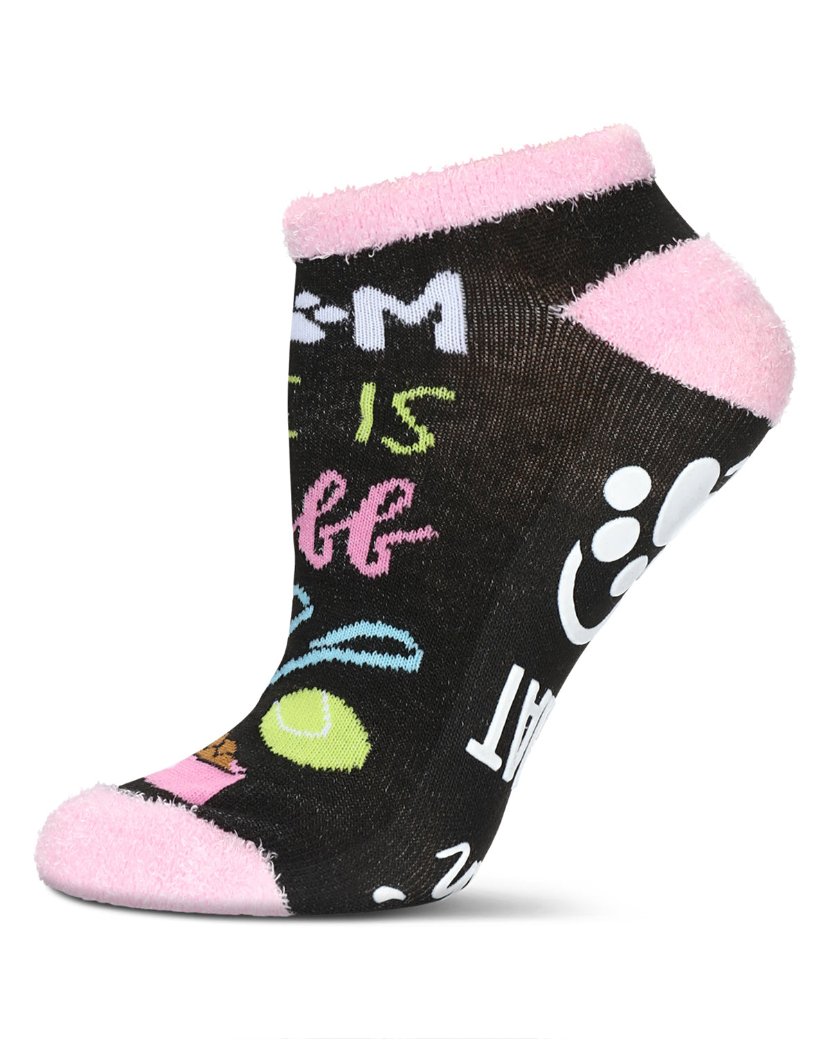 Women's Dog Mom Life Low-Cut Non-Skid Socks