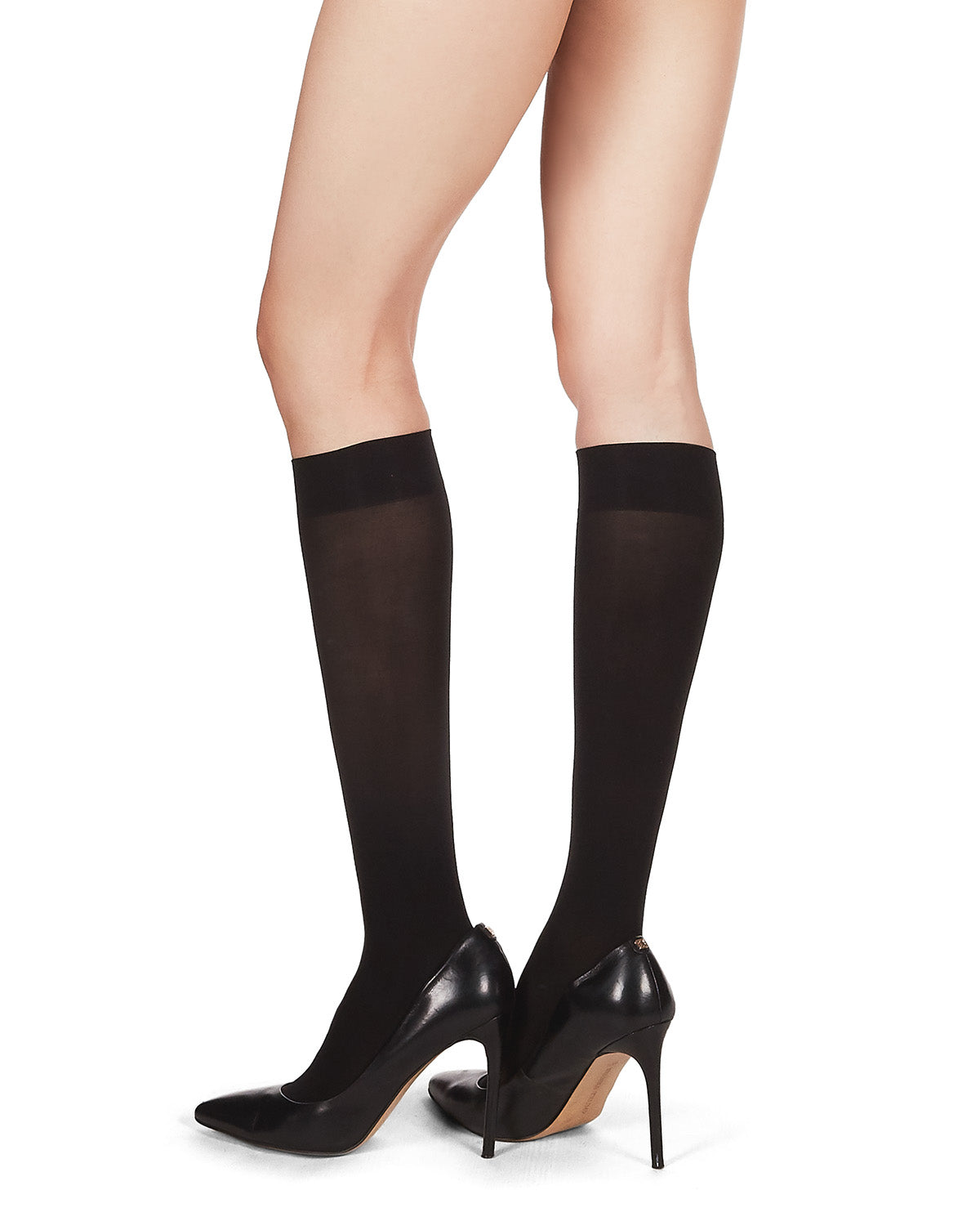 Microfiber Opaque 40 Denier Knee Highs